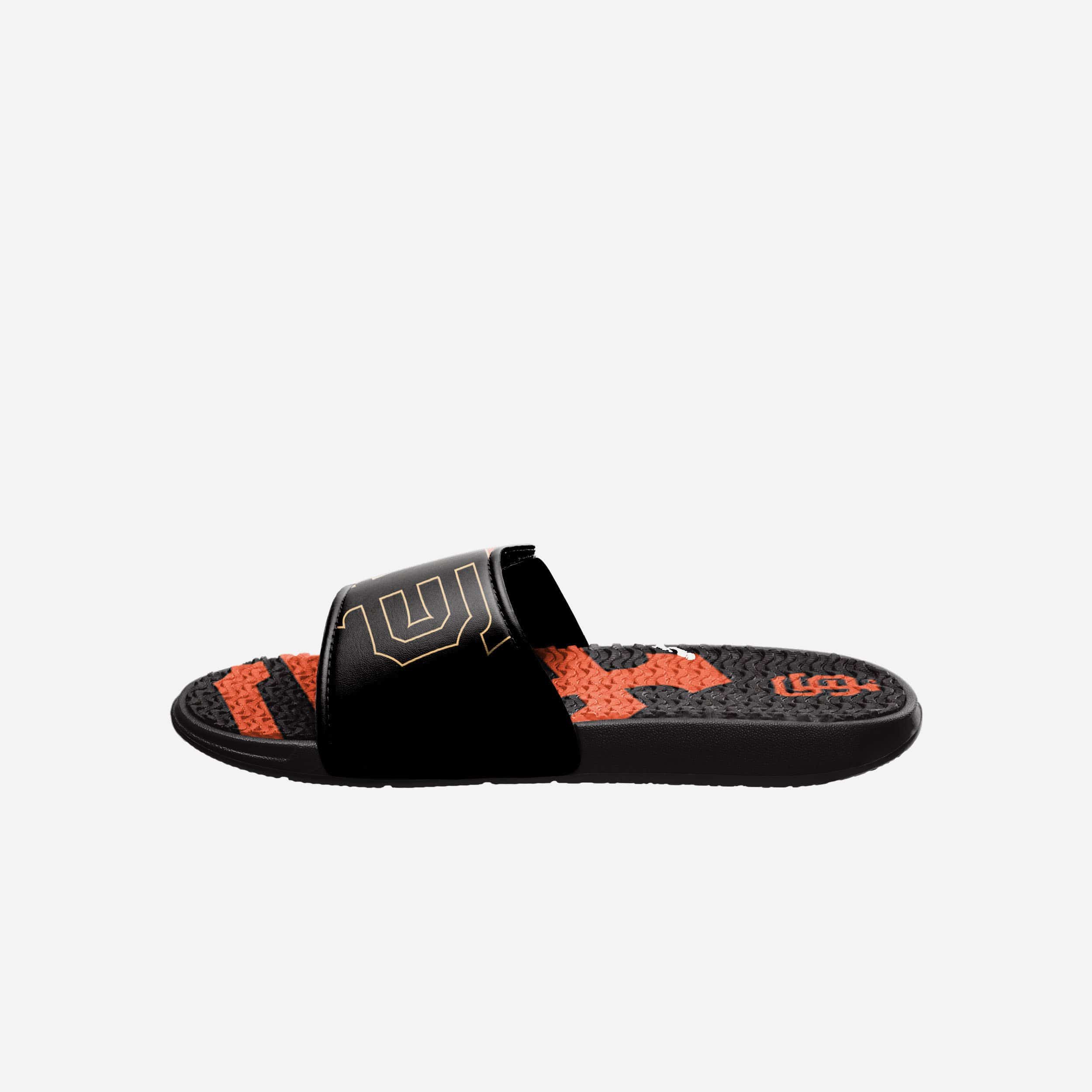San Francisco Giants Colorblock Big Logo Gel Slides - Must - Have for Fans