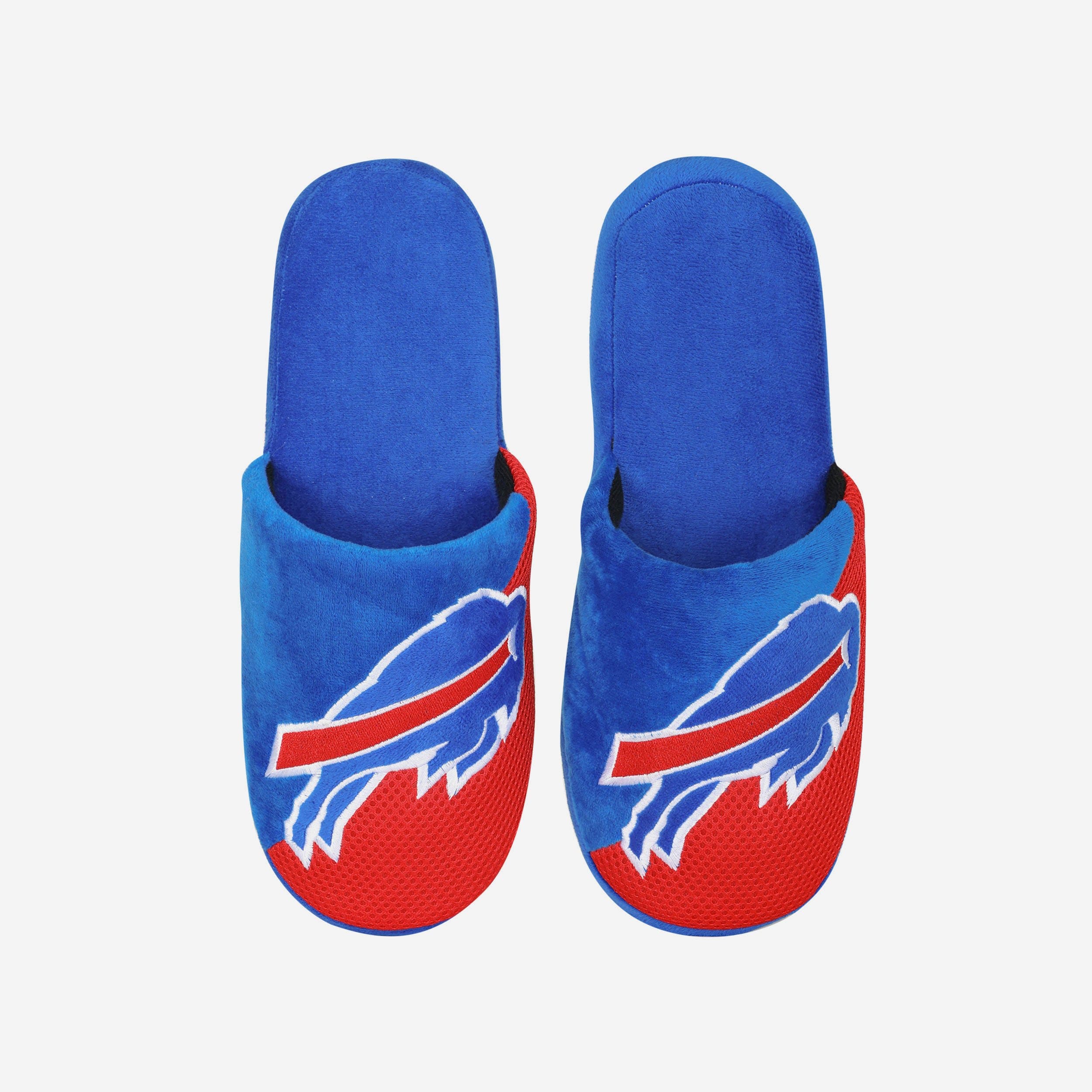 Buffalo Bills Team Logo Luxury Staycation Slippers