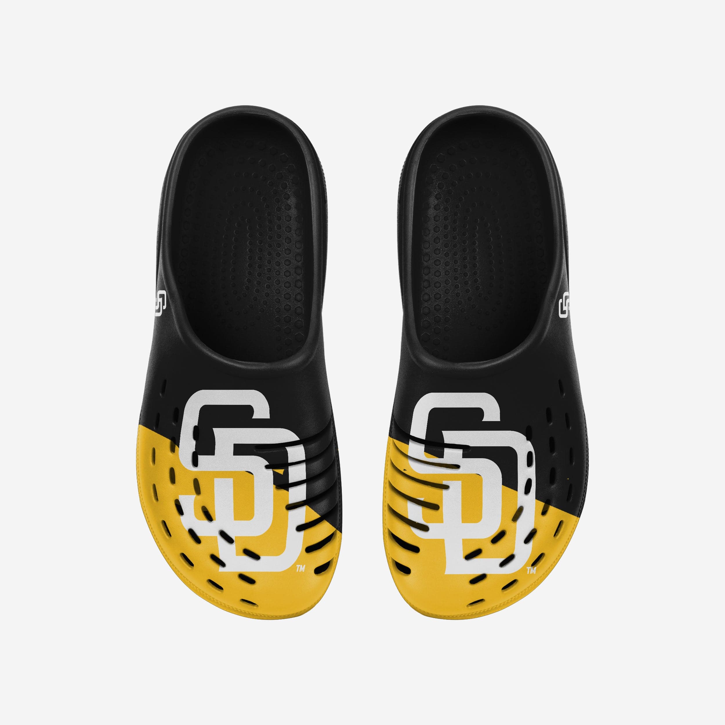 San Diego Padres Men's Stylish Colorblock Big Logo Clogs