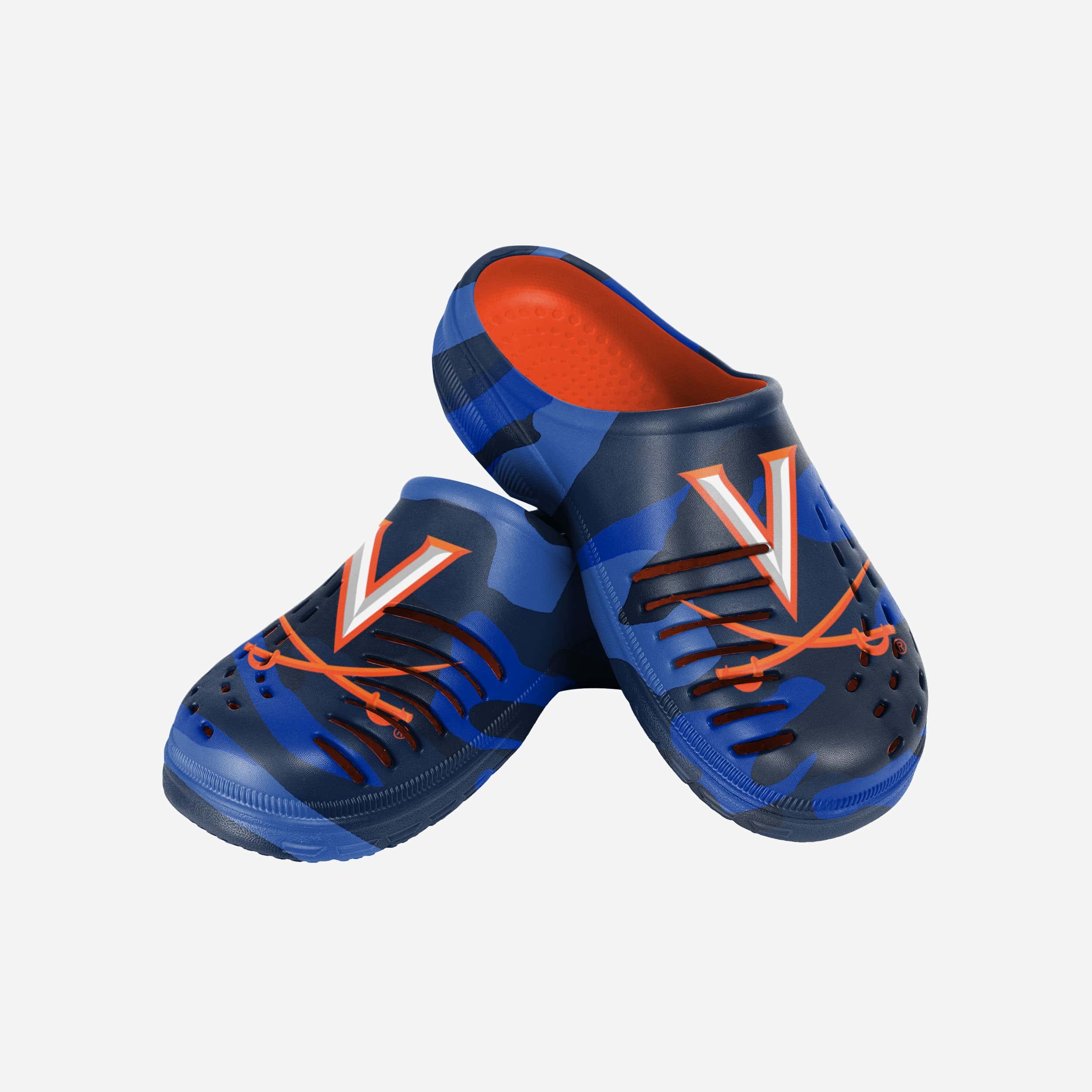 Virginia Cavaliers Tonal Camo Clogs - Show Your Fandom!