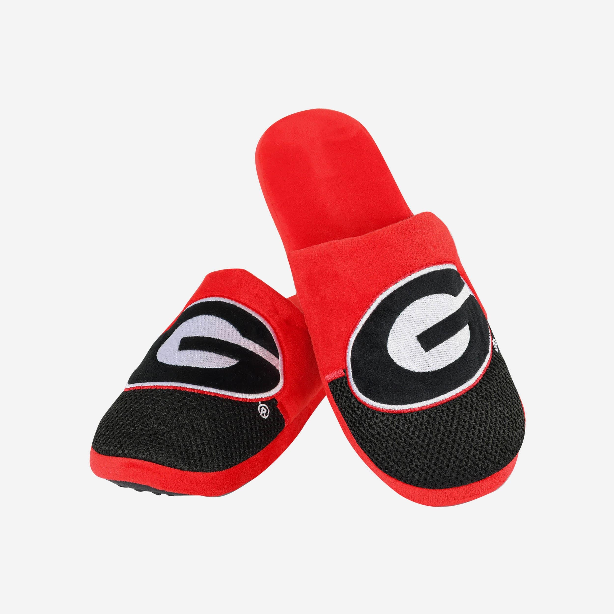 Georgia Bulldogs Team Logo Paradise Staycation Slippers