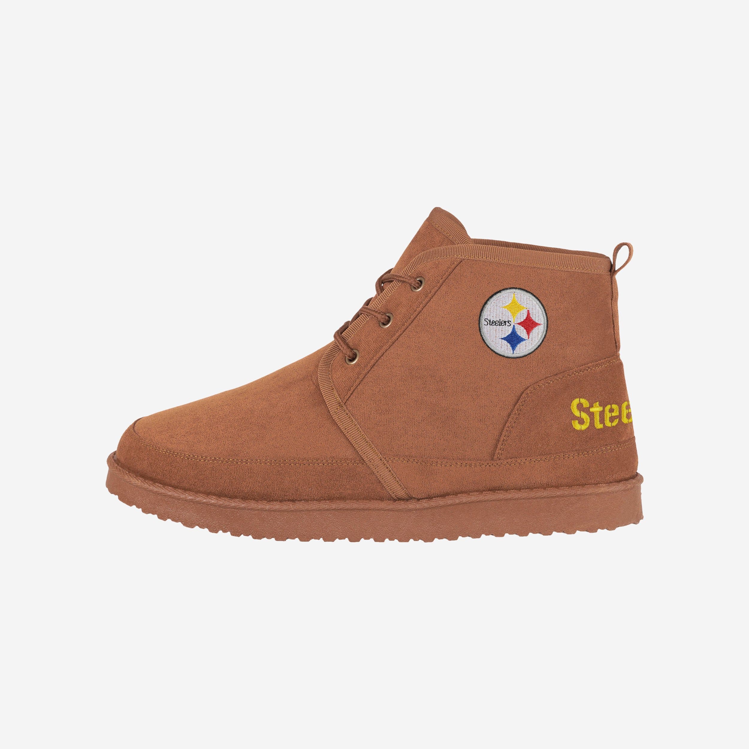 Pittsburgh Steelers Team Logo Sherpa Lined Boots - Your Ultimate Game - Day Essential