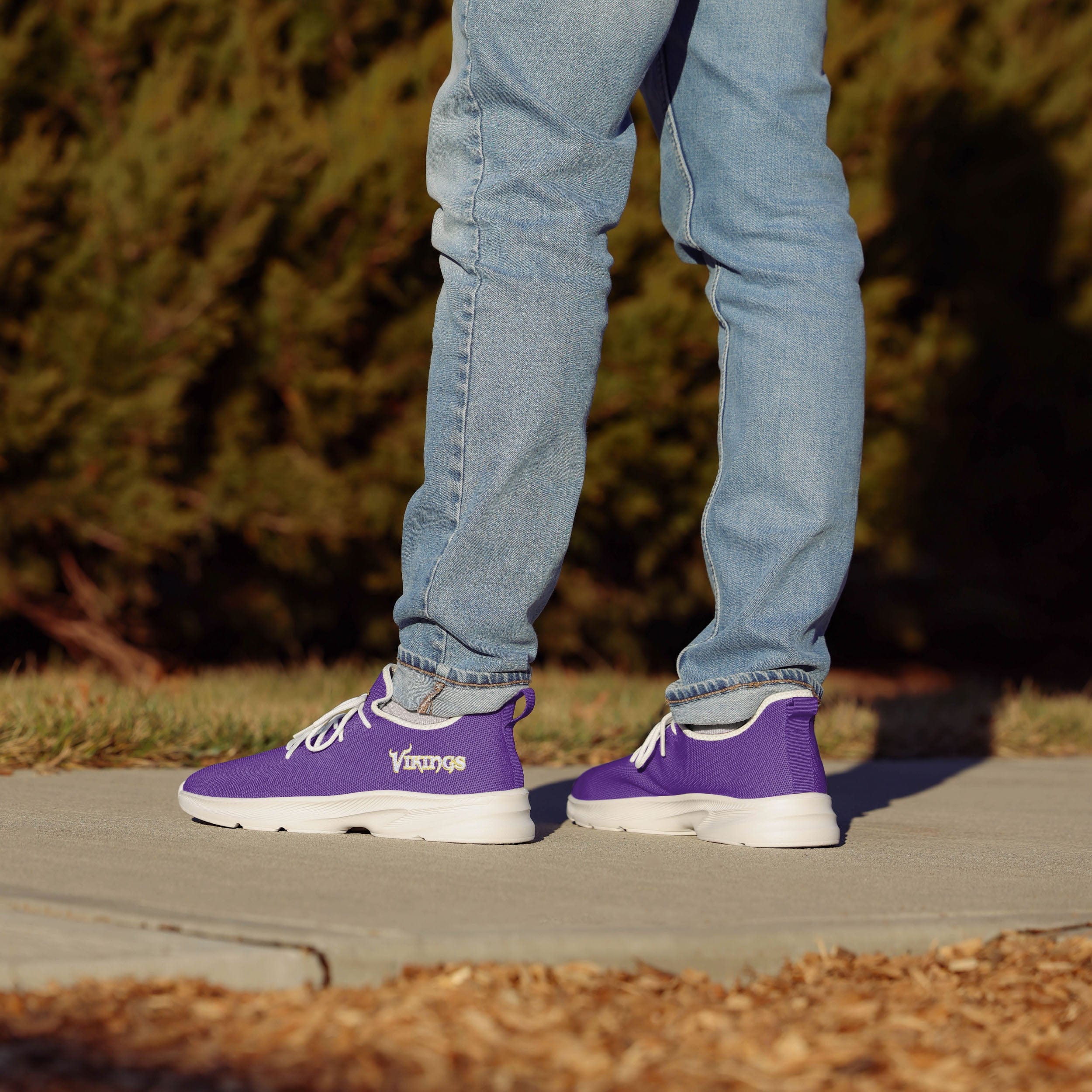 Minnesota Vikings Team Color Stylish Sneakers