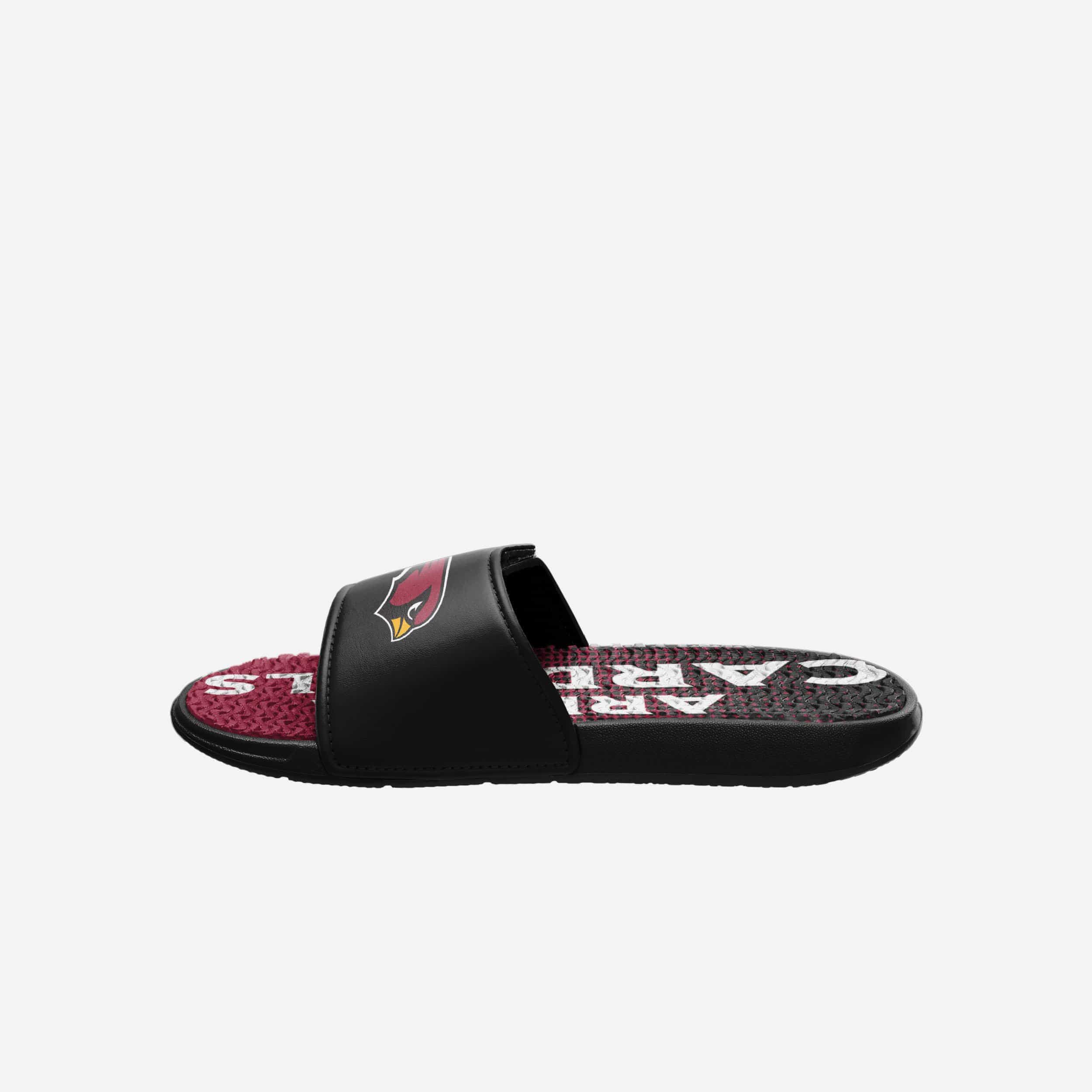 Arizona Cardinals Gradient Wordmark Gel Slides: The Ultimate Fan Footwear