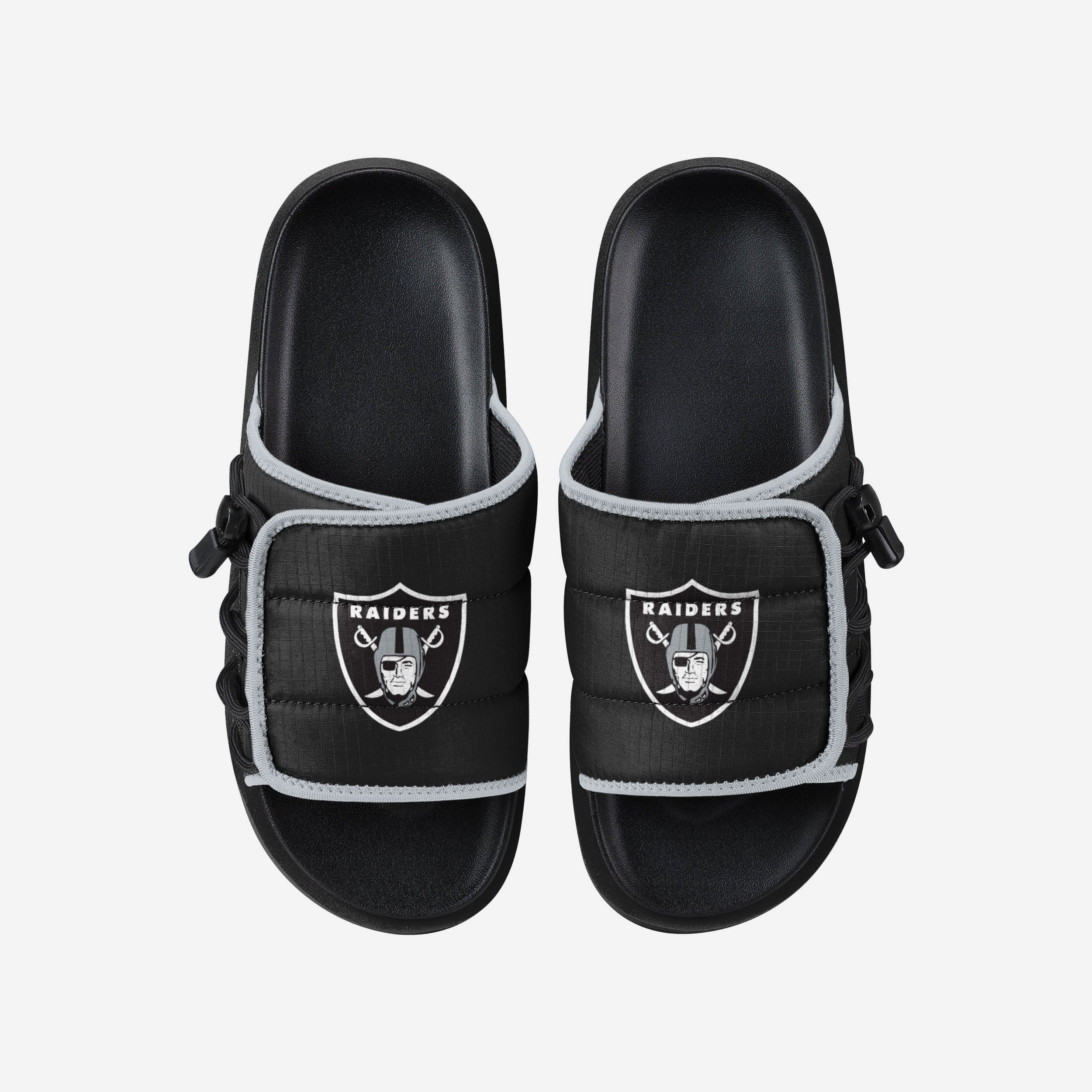 Las Vegas Raiders Ultimate Comfort Slide Flip Flops