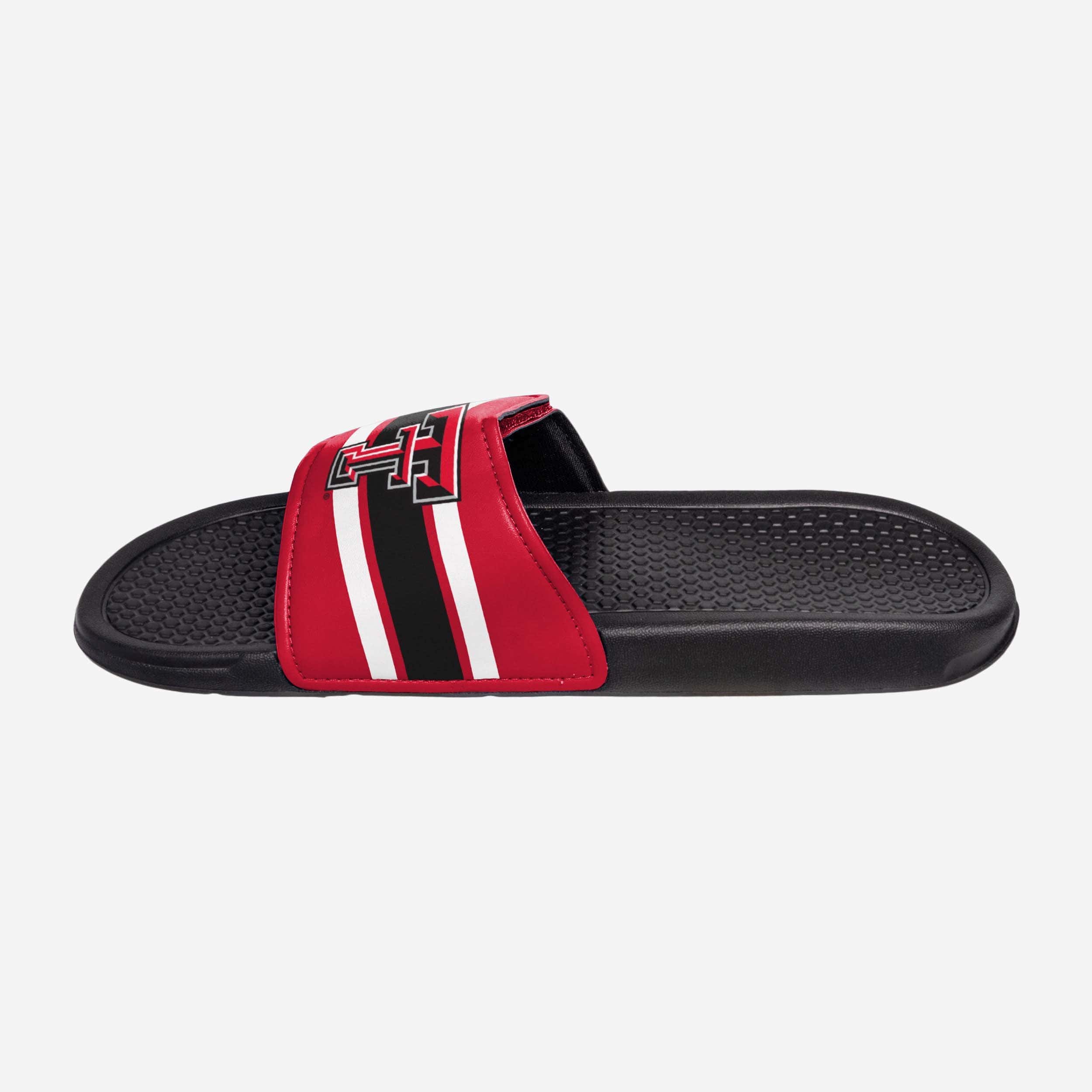 Texas Tech Red Raiders Stylish Stripe Legacy Sport Slides