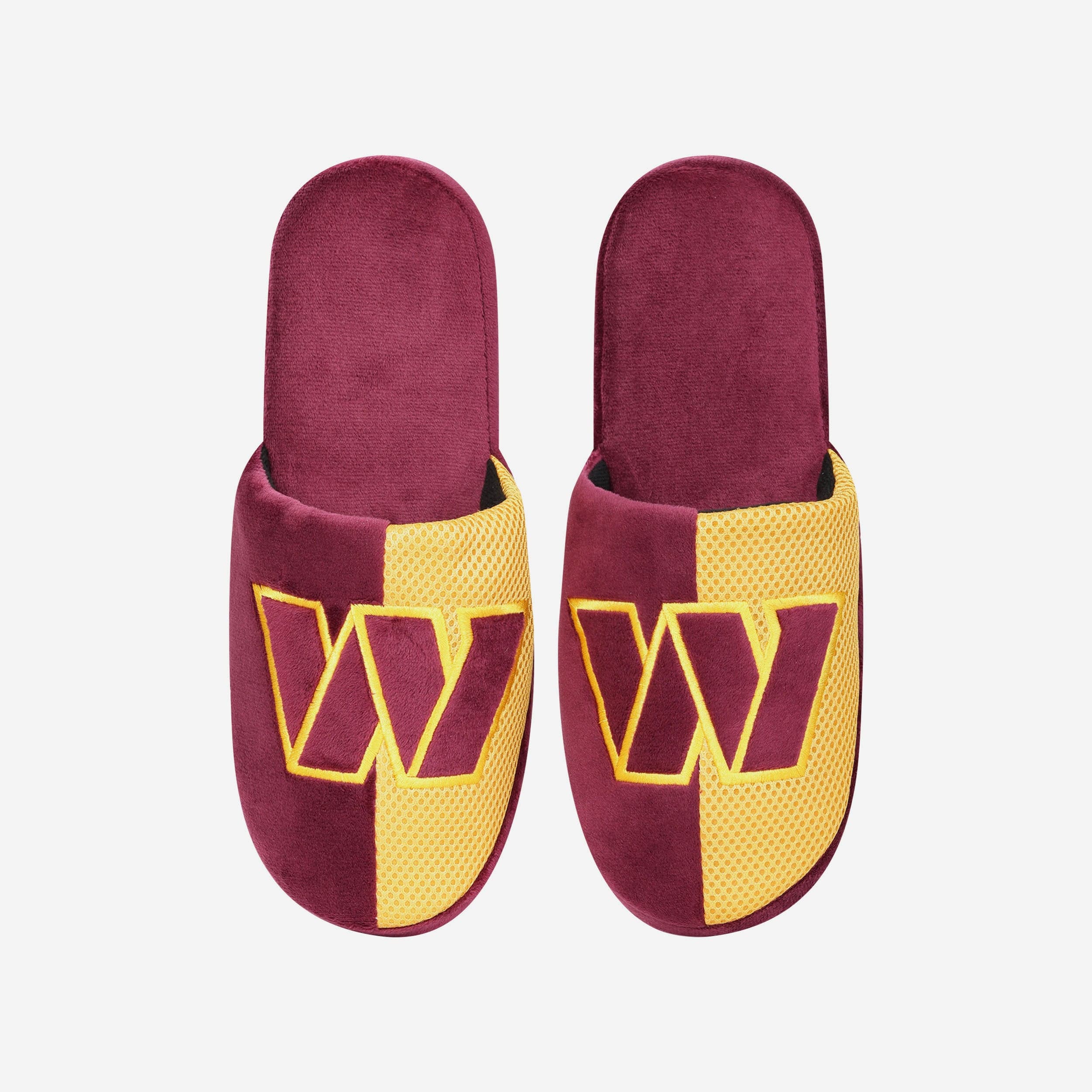 Washington Commanders Team Logo Paradise Staycation Slippers
