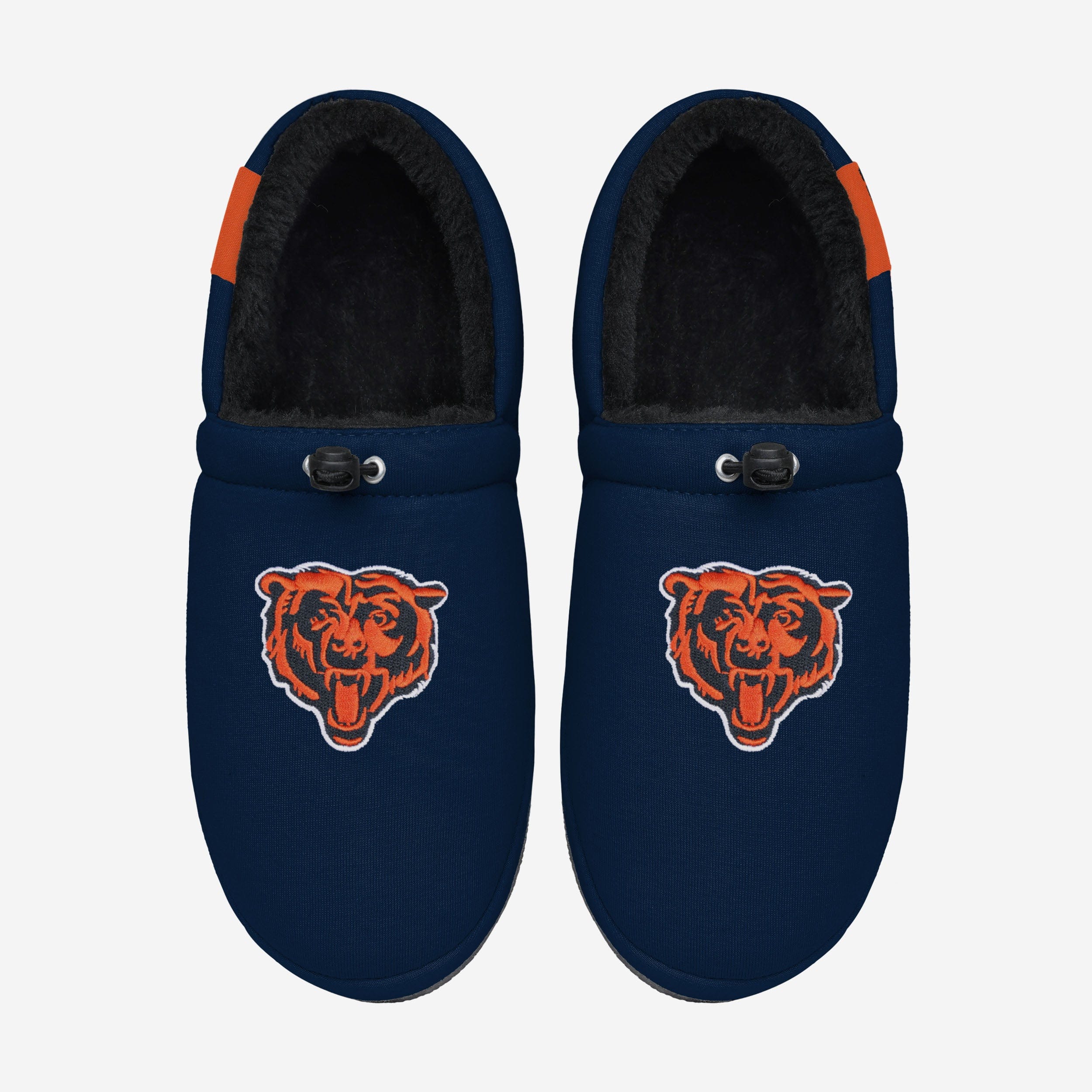 Chicago Bears Bold Logo Comfort Moccasin Slippers