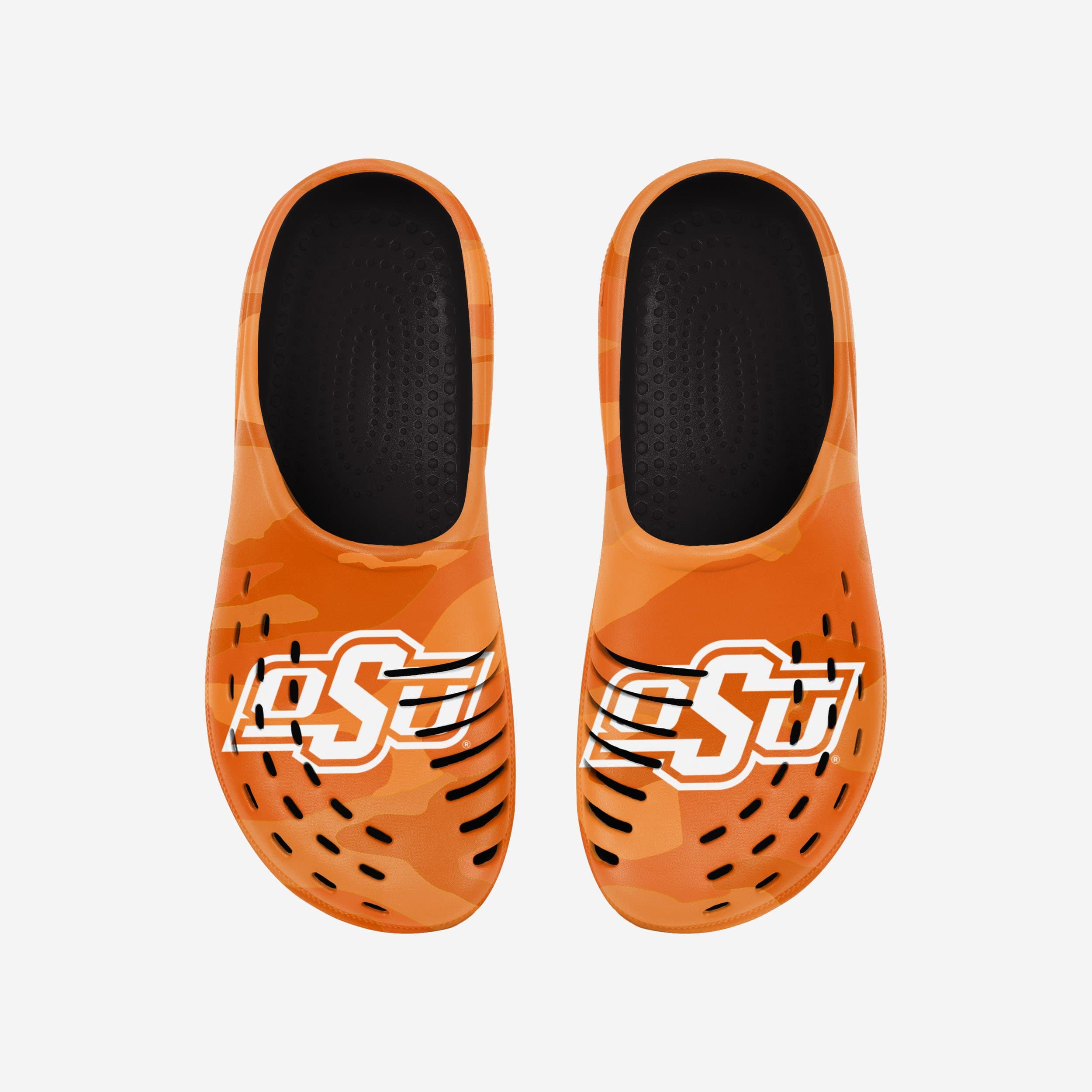 Oklahoma State Cowboys Tonal Camo Clogs - Show Your Fandom!