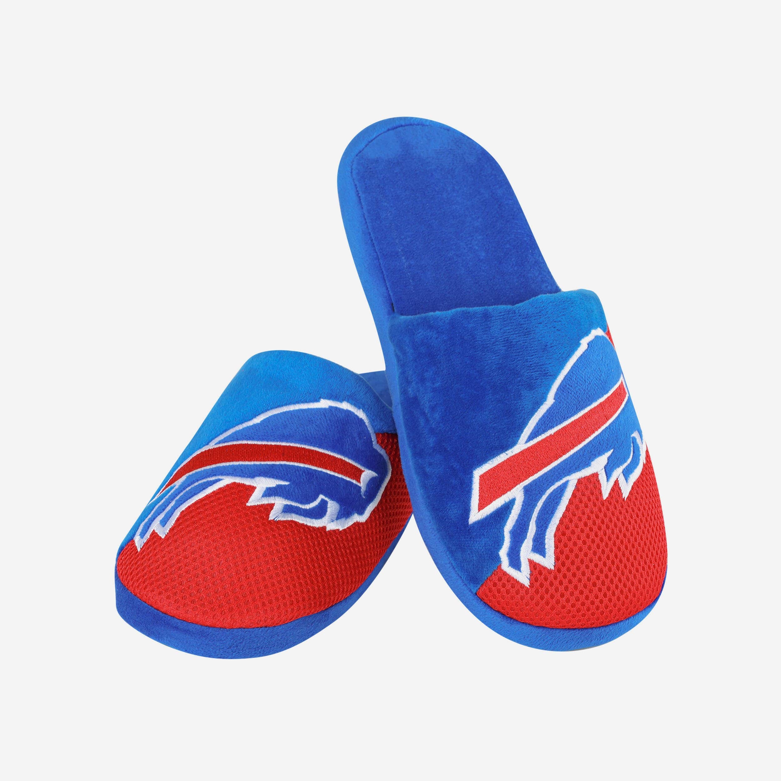Buffalo Bills Team Logo Luxury Staycation Slippers