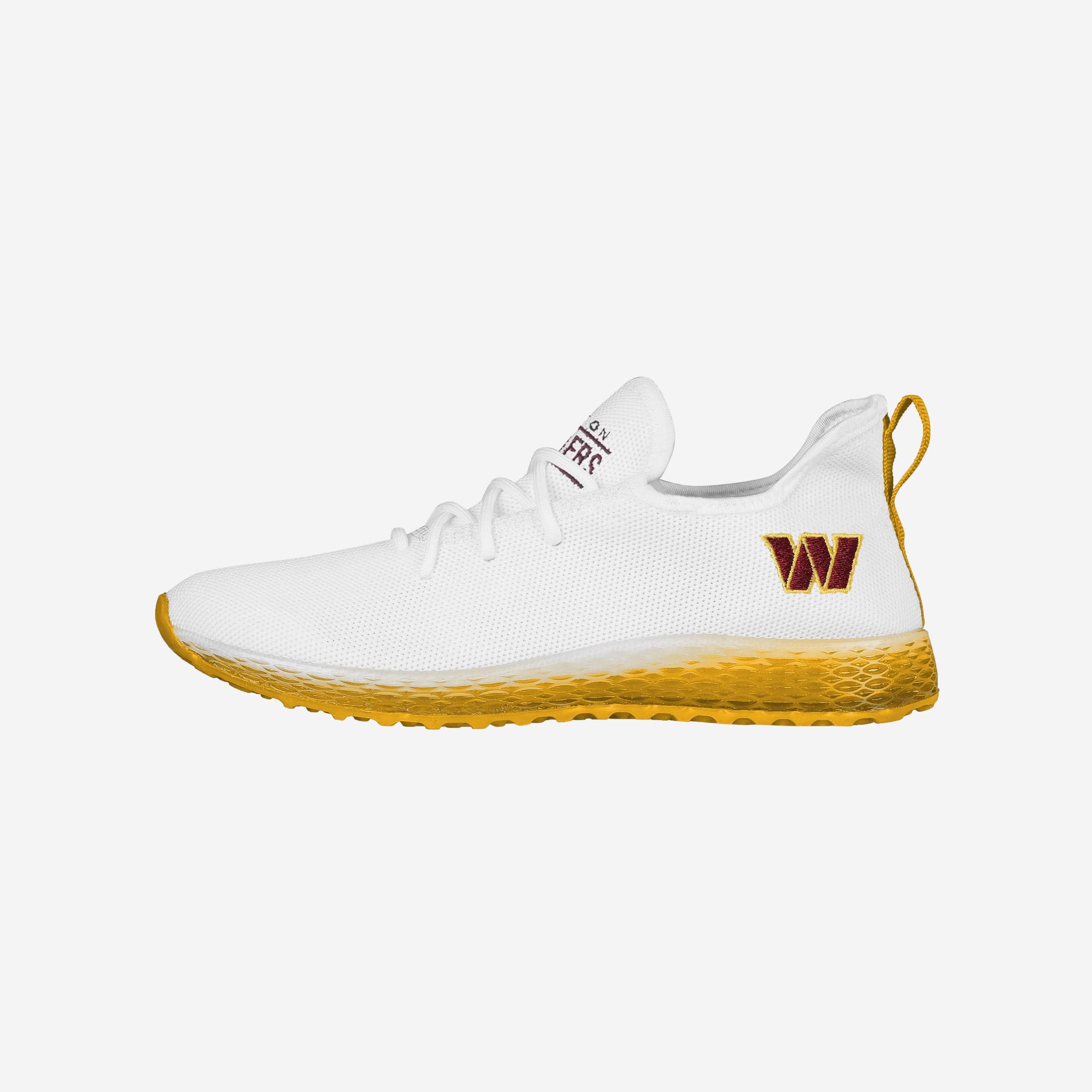 Washington Commanders Stunning Gradient Midsole White Sneakers