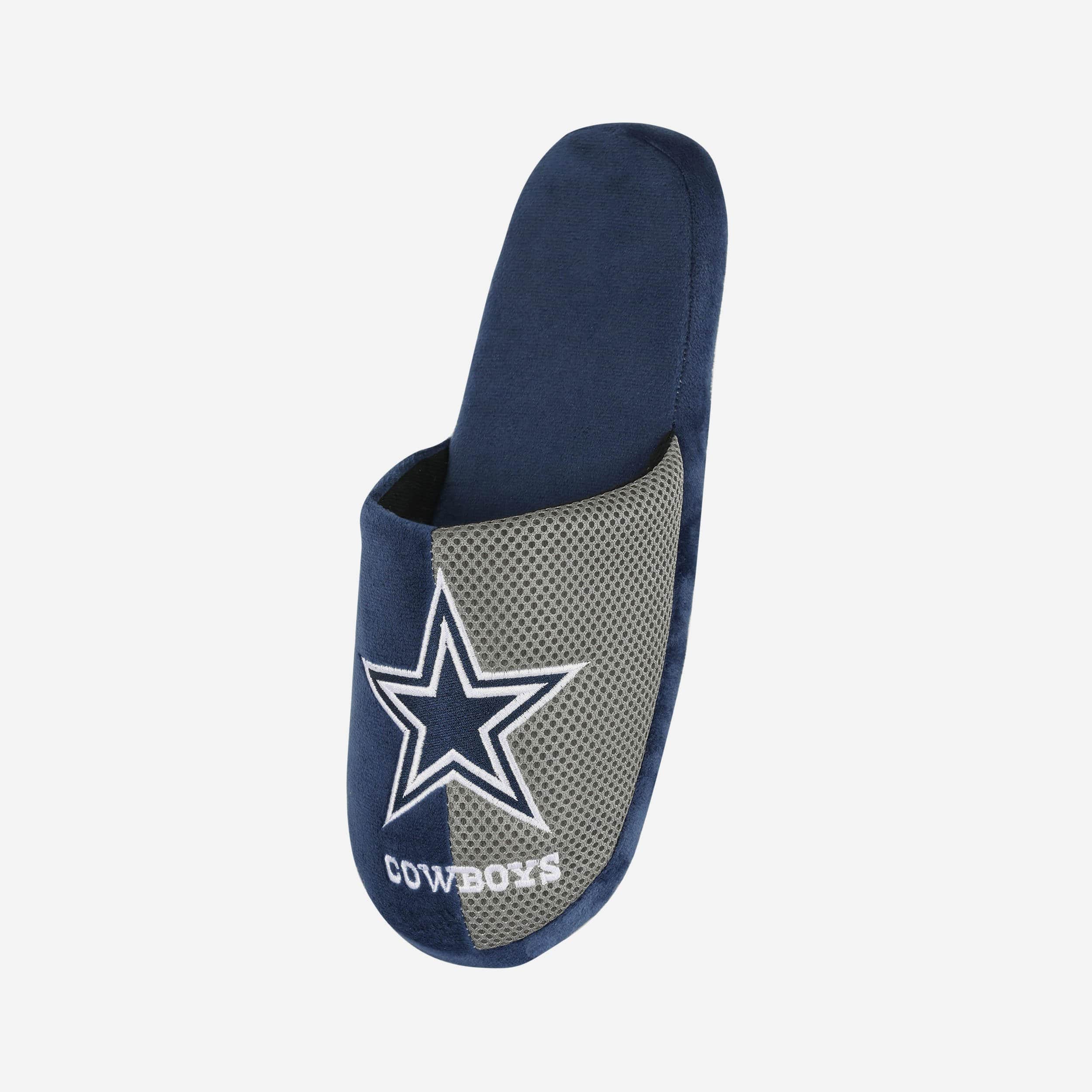 Dallas Cowboys Team Logo Luxury Staycation Slippers