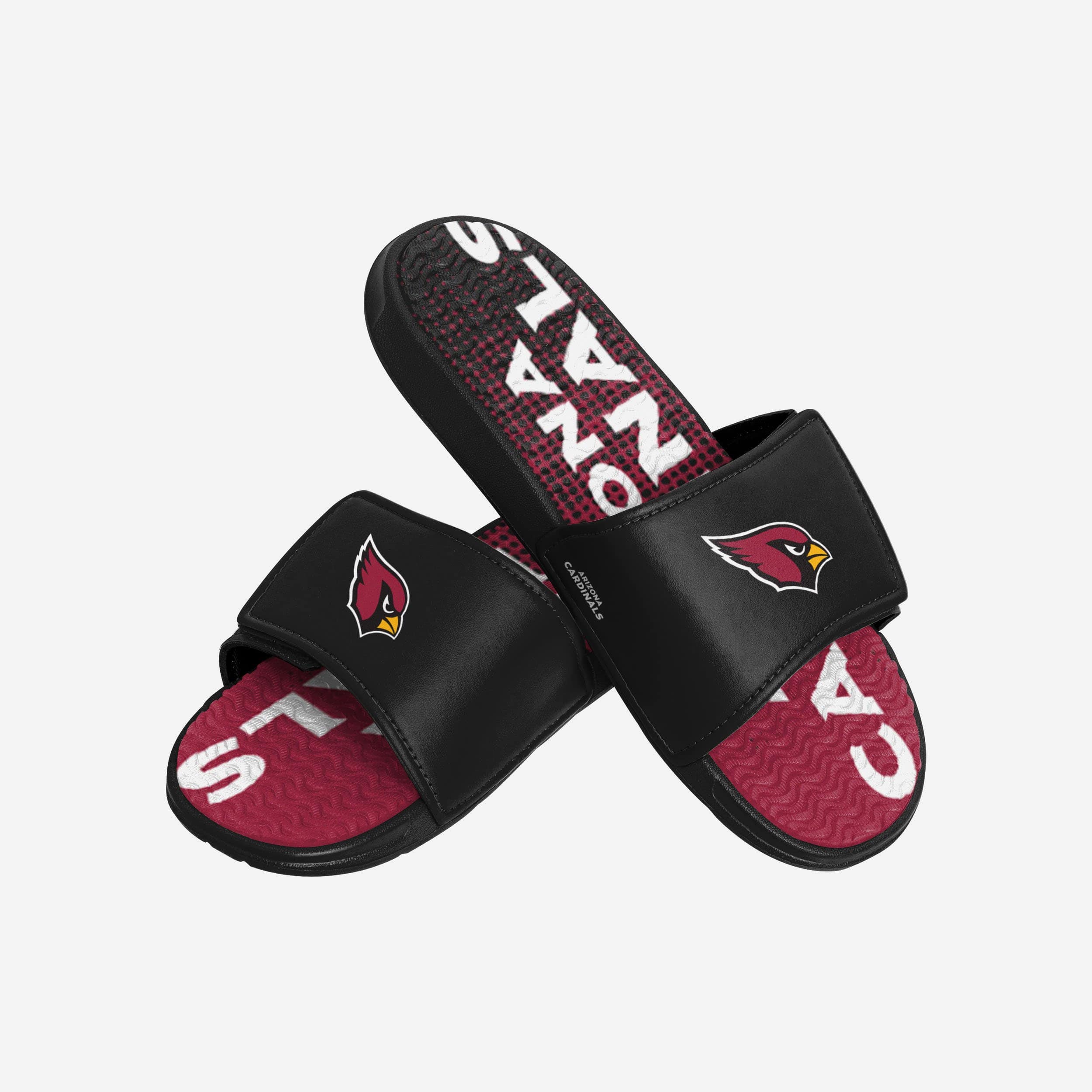Arizona Cardinals Gradient Wordmark Gel Slides: The Ultimate Fan Footwear