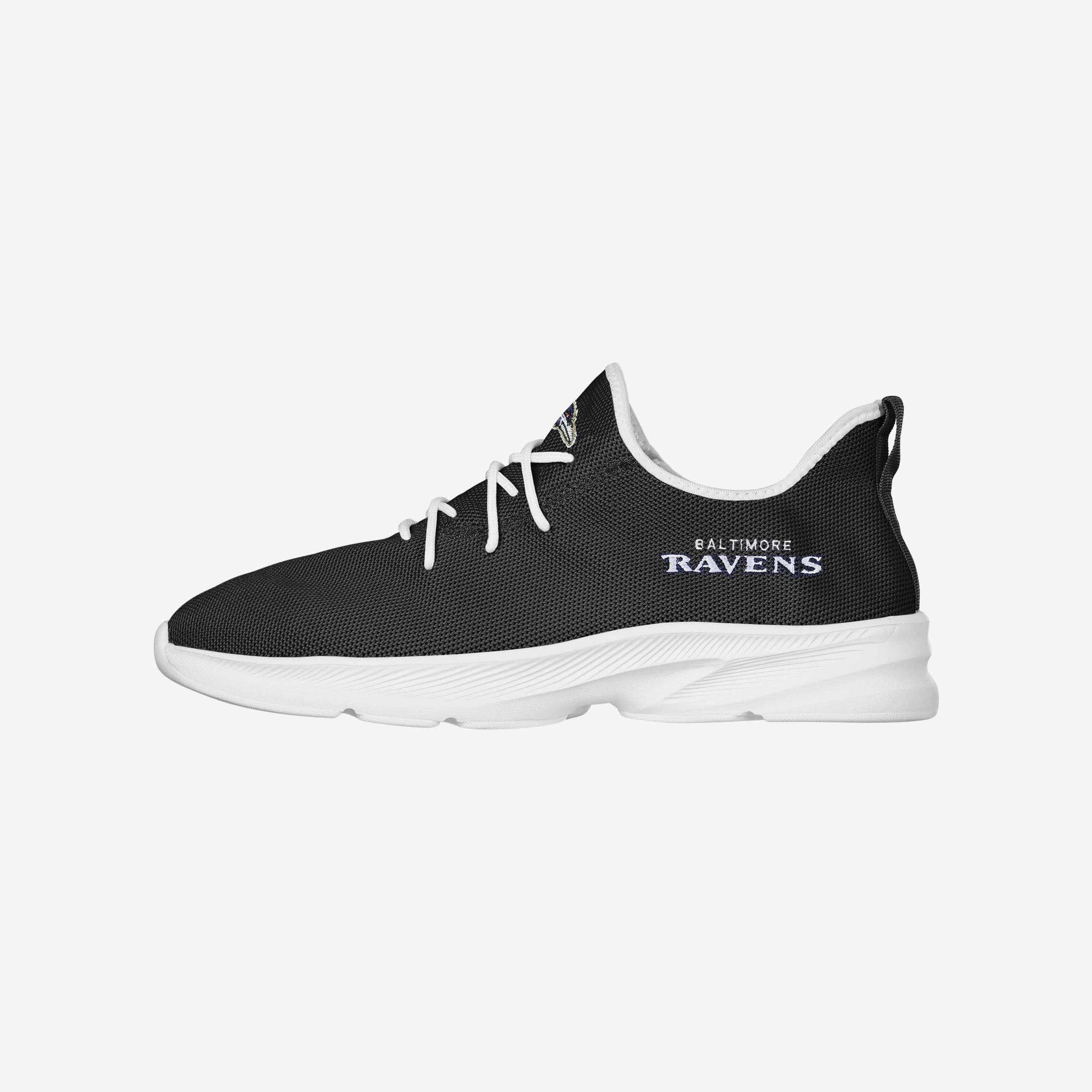 Baltimore Ravens Stylish Team Color Sneakers
