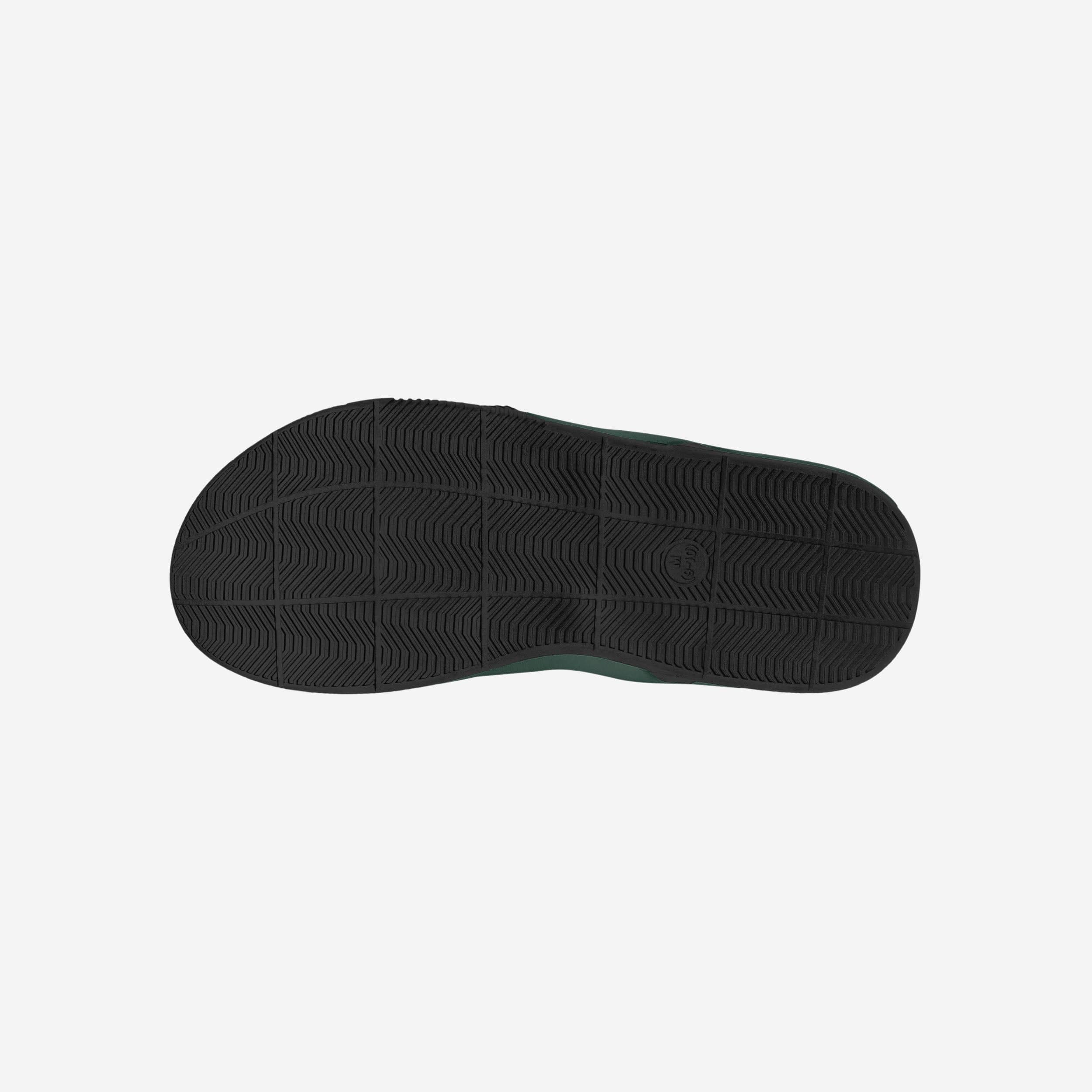 Green Bay Packers Team Color Contour Flip Flops - The Ultimate Fan Gear