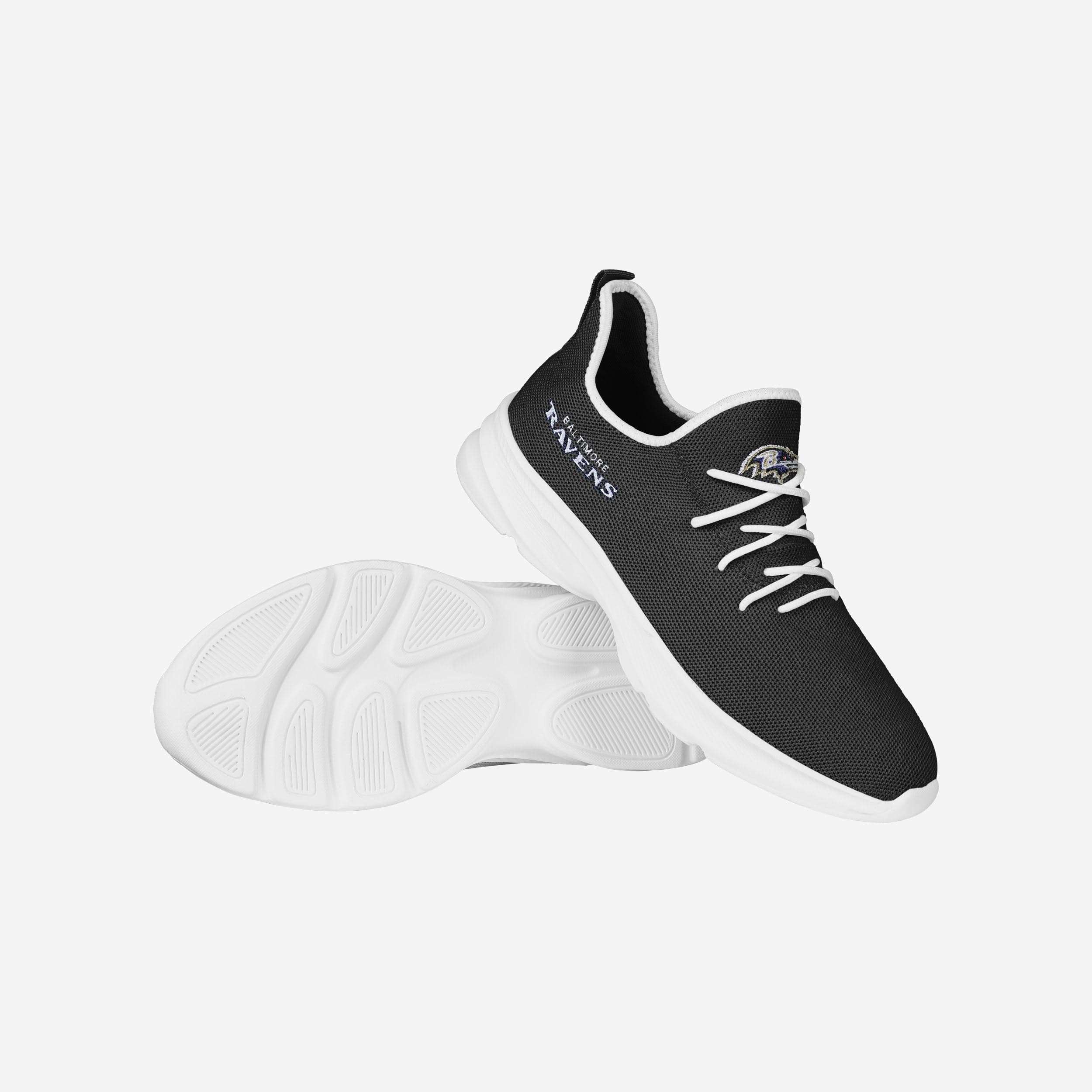 Baltimore Ravens Stylish Team Color Sneakers
