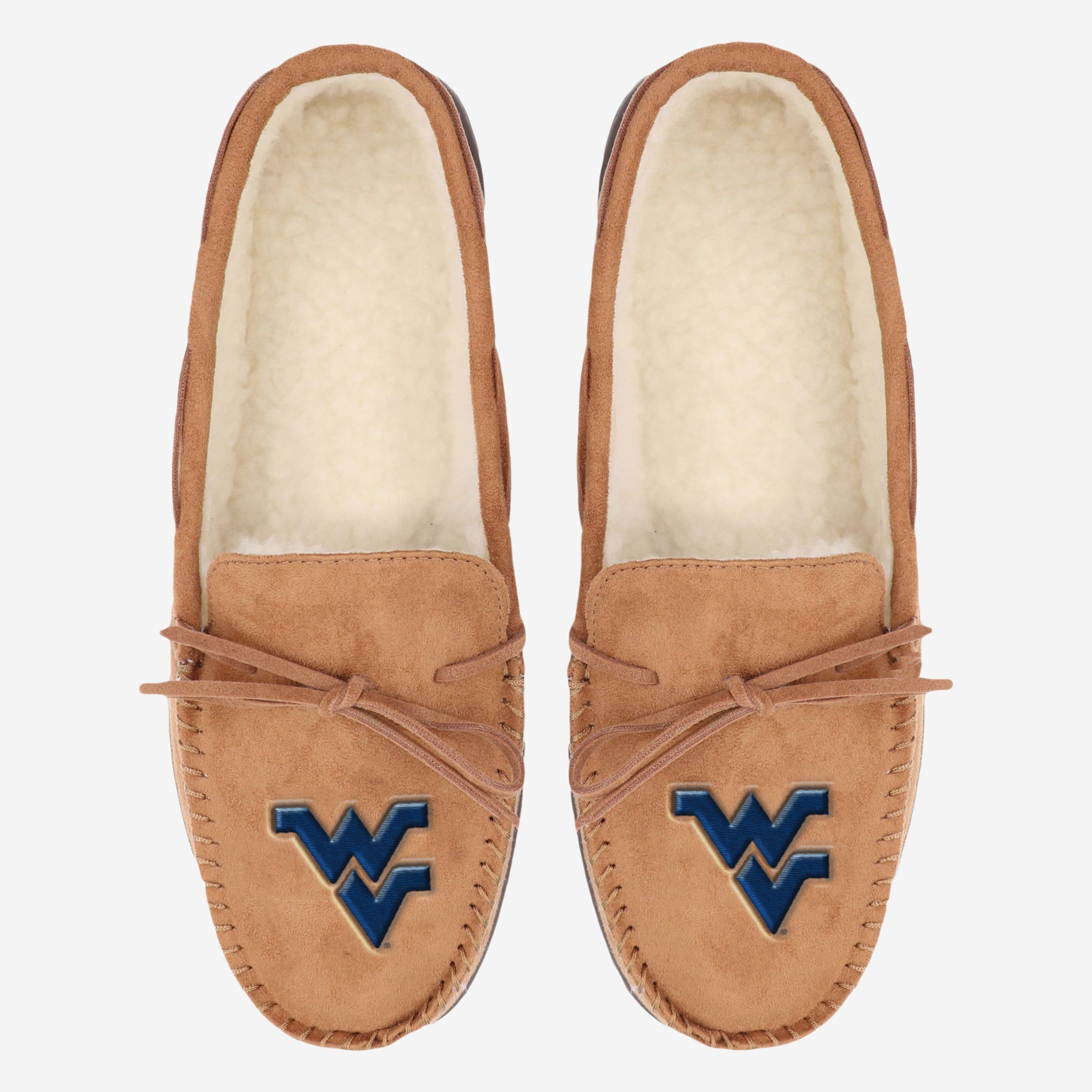 West Virginia Mountaineers Super Cool Moccasin Slippers