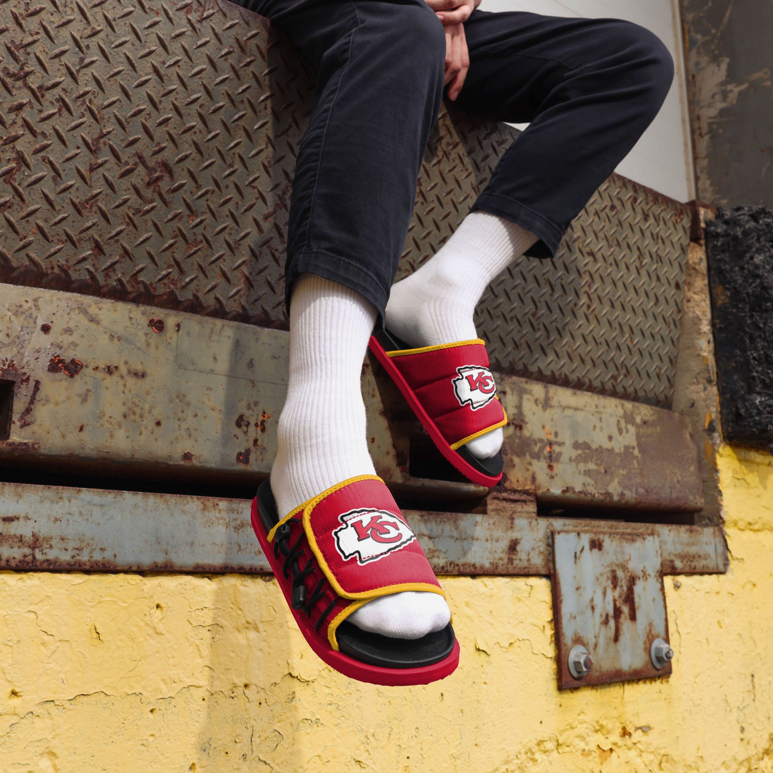 Kansas City Chiefs Future Slide Flip - Flops: The Ultimate Fan Footwear