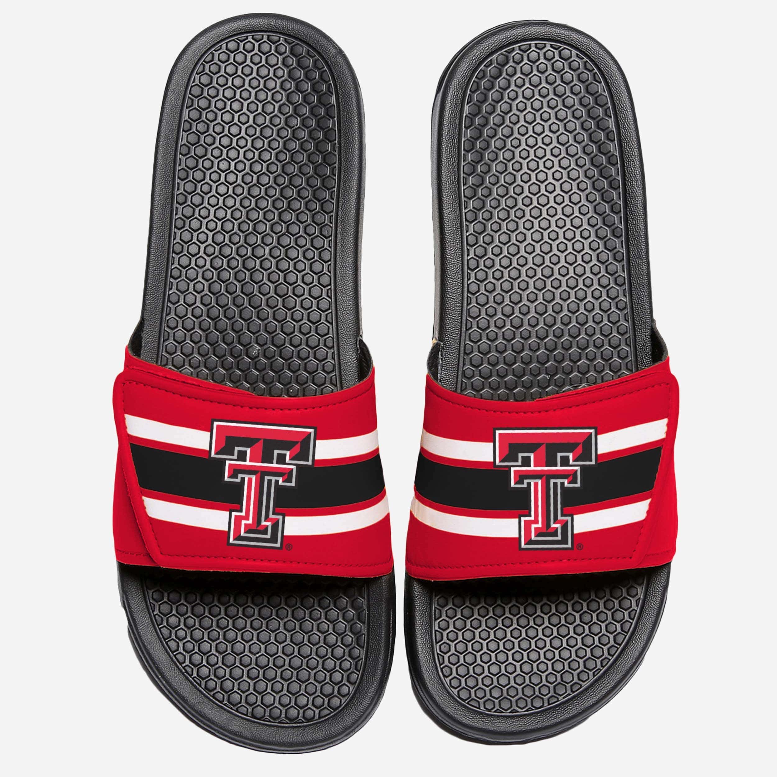 Texas Tech Red Raiders Stylish Stripe Legacy Sport Slides