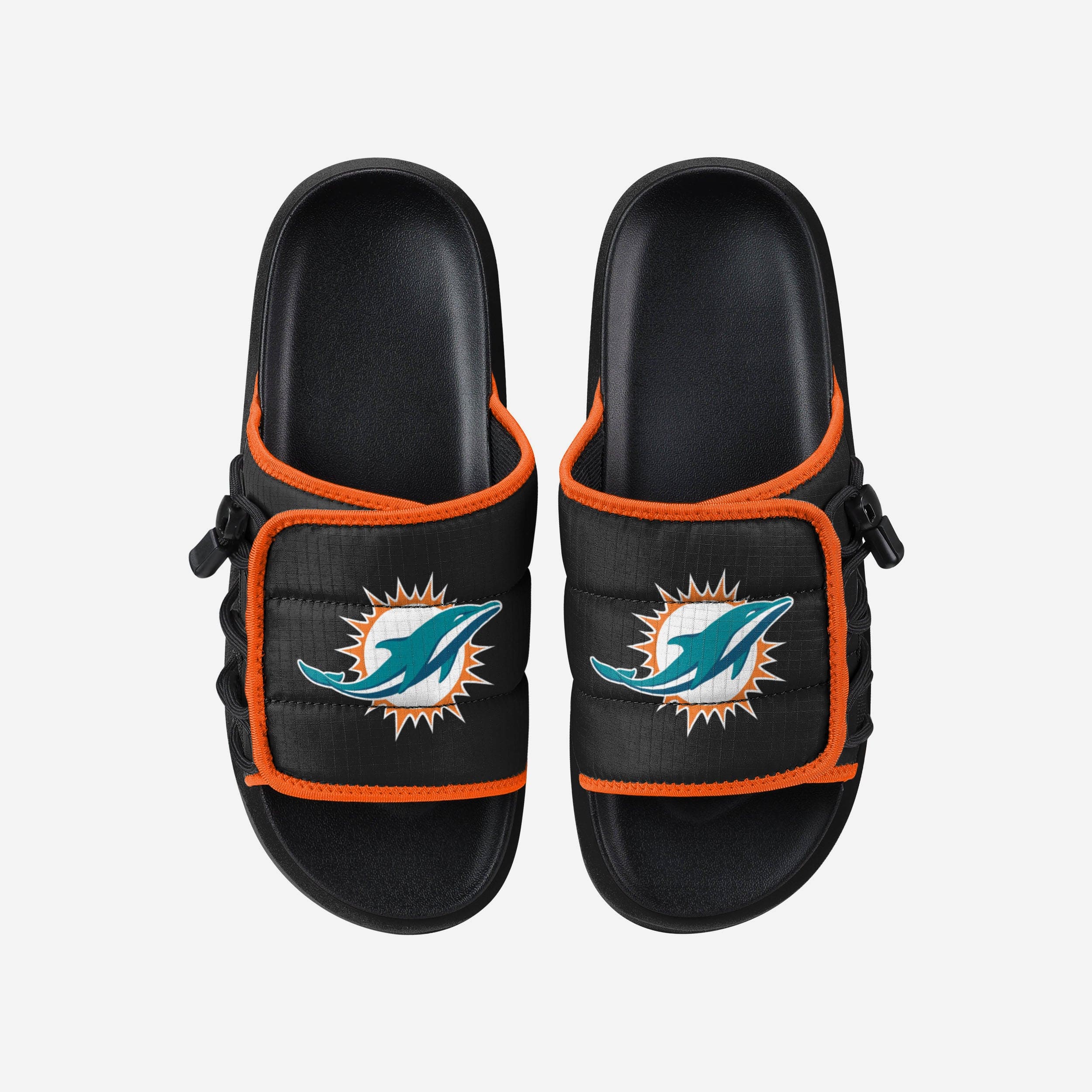 Miami Dolphins Future Slide Flip Flops - The Ultimate Fan Footwear