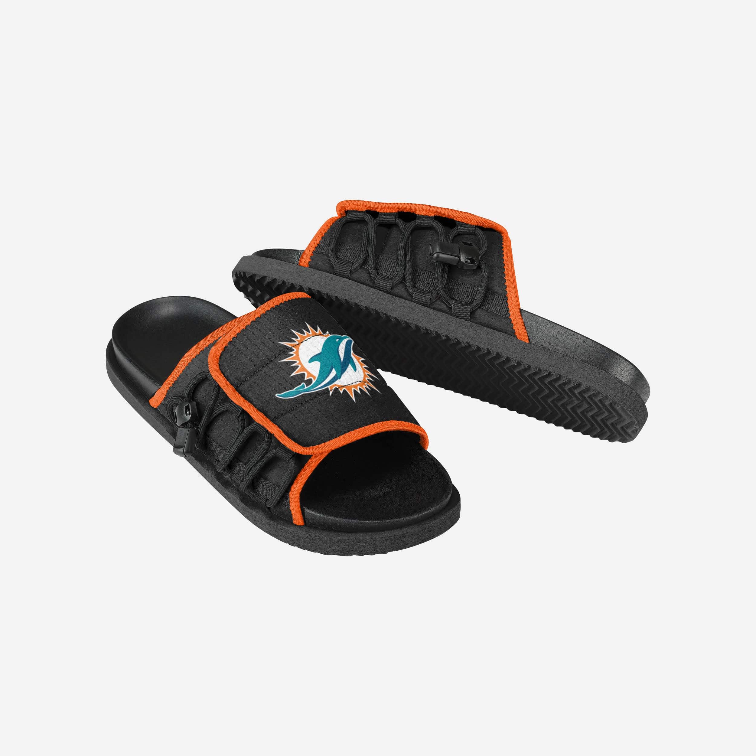 Miami Dolphins Future Slide Flip Flops - The Ultimate Fan Footwear