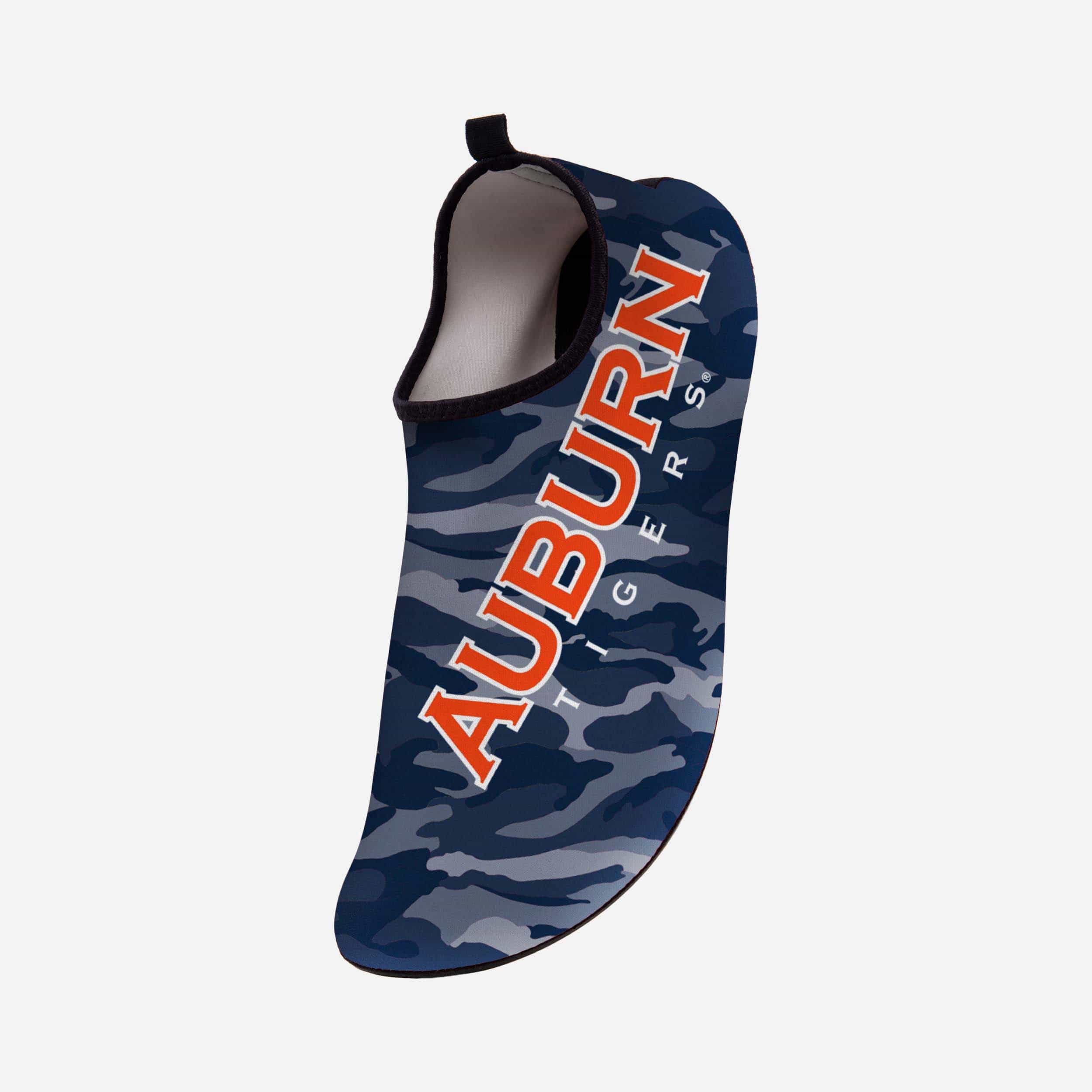 Auburn Tigers Camo Water Shoe - Stand Out at the Beach!