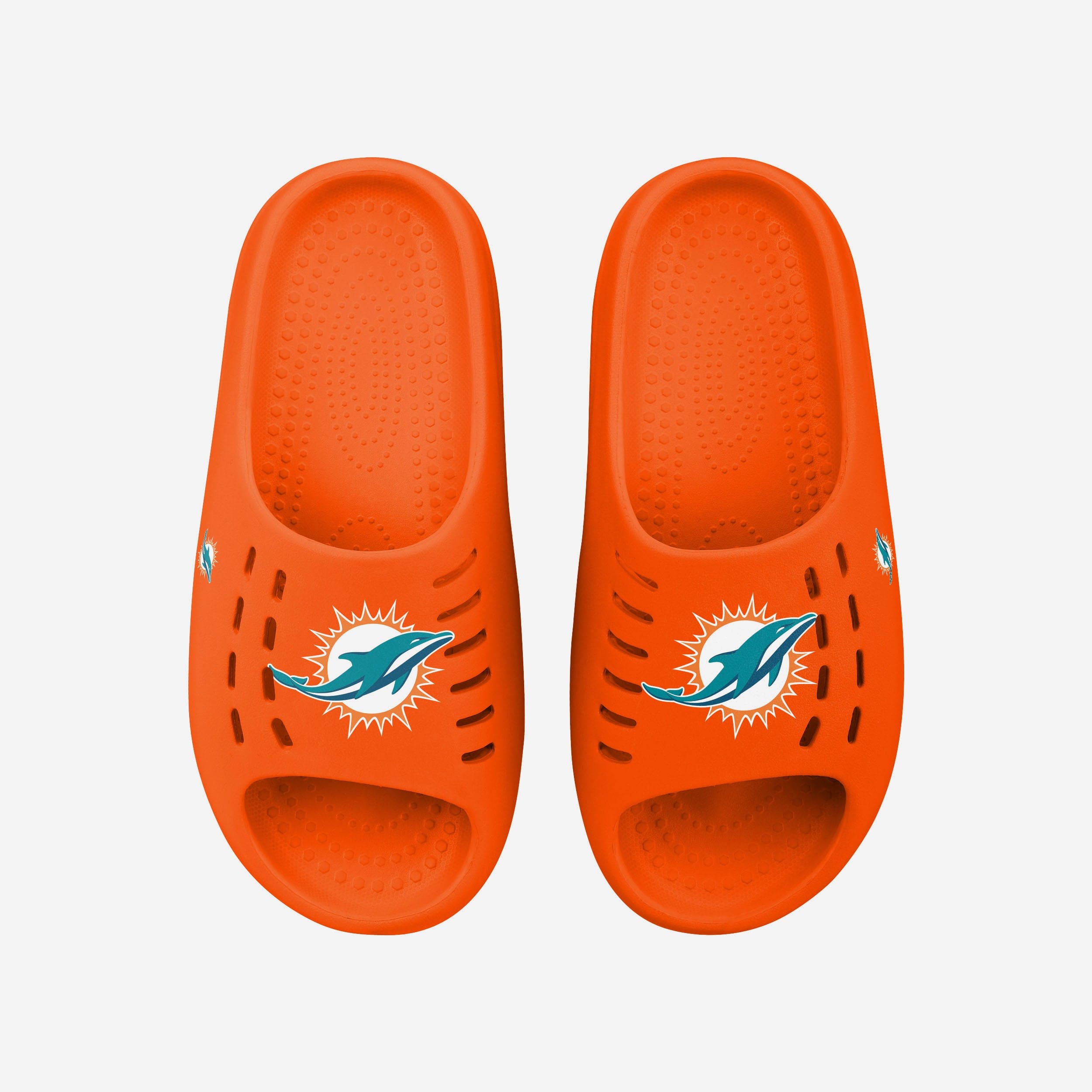 Miami Dolphins Big Logo Chunky Slides - Show Your Team Spirit!