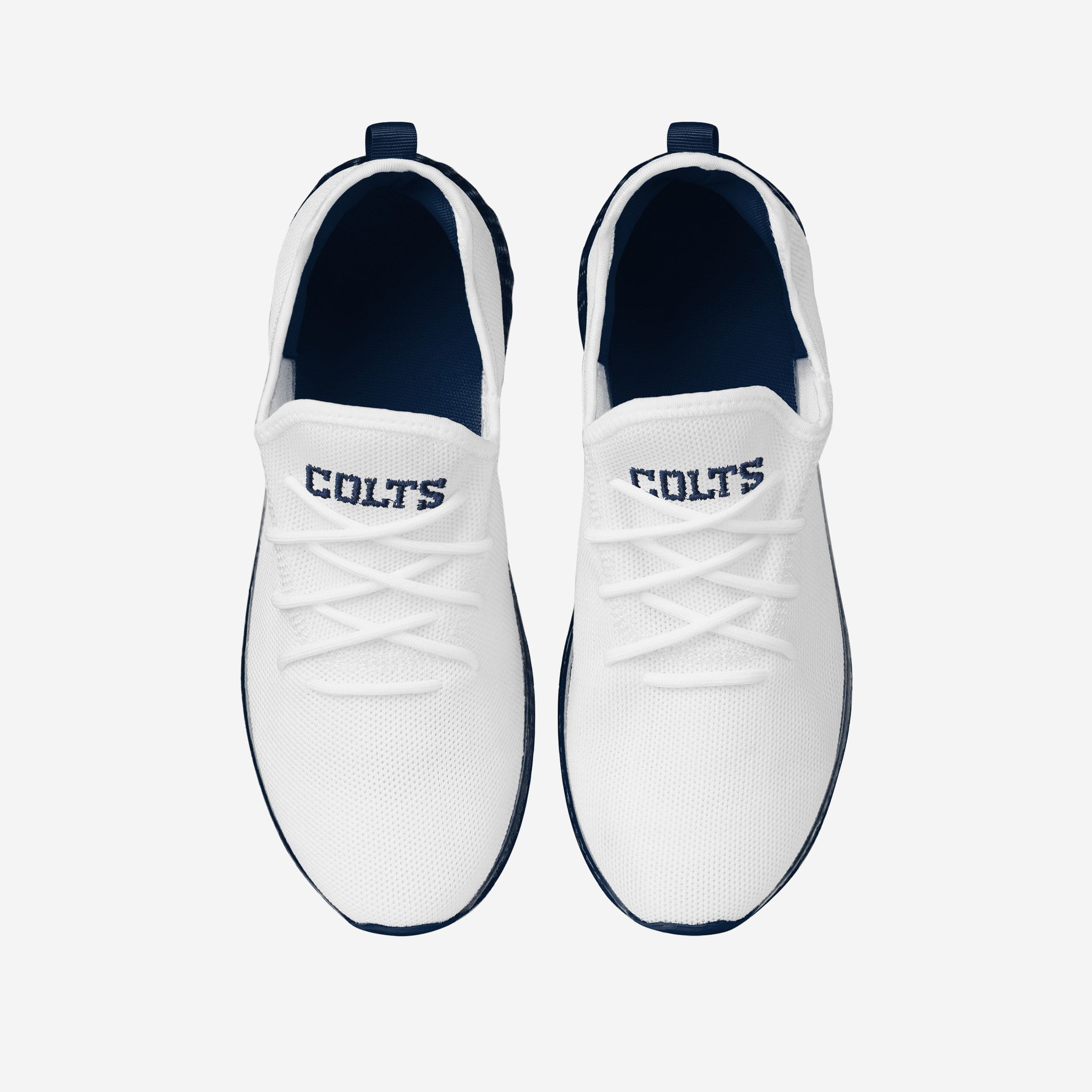 Indianapolis Colts Gradient Midsole White Sneakers - Game - Day Essential
