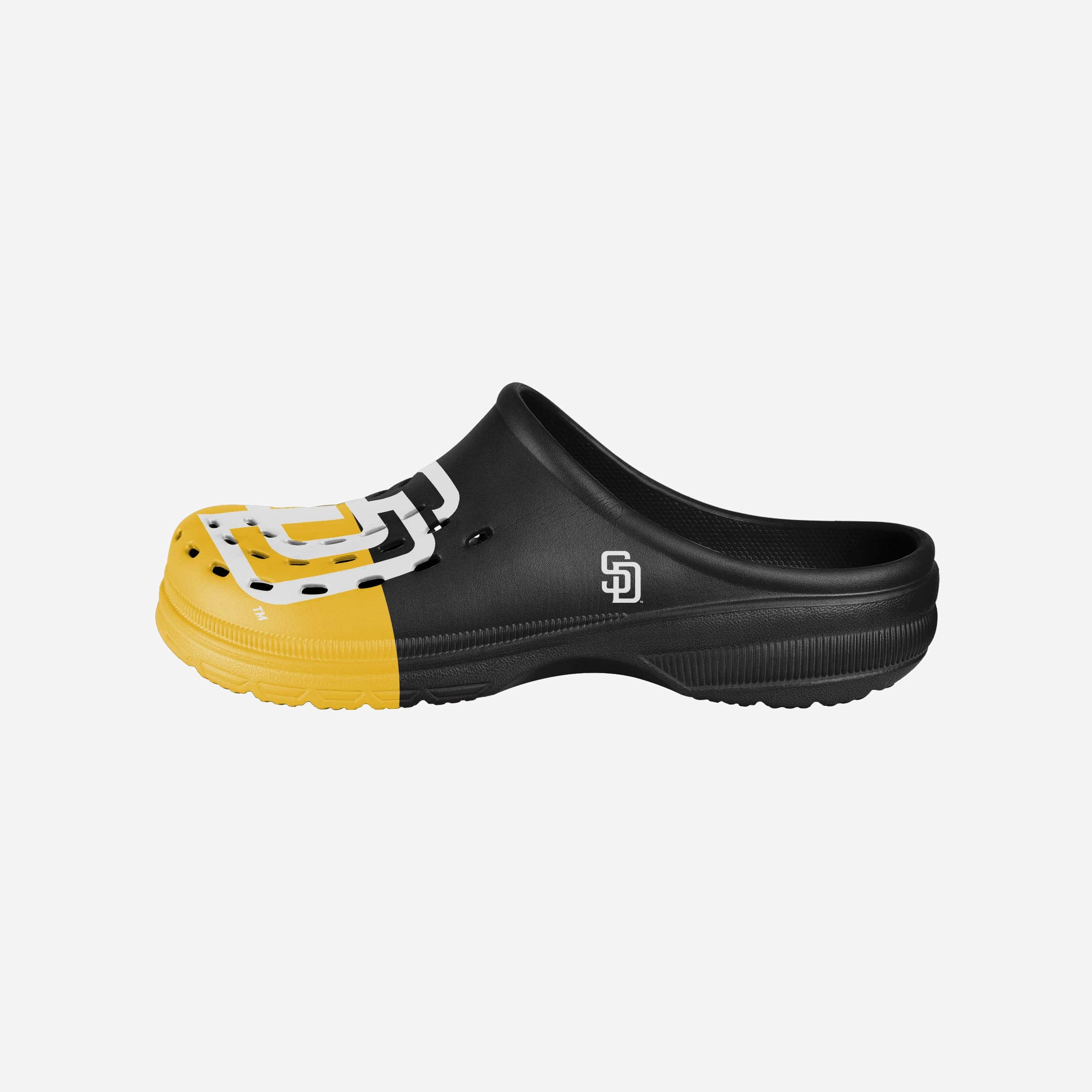 San Diego Padres Men's Stylish Colorblock Big Logo Clogs