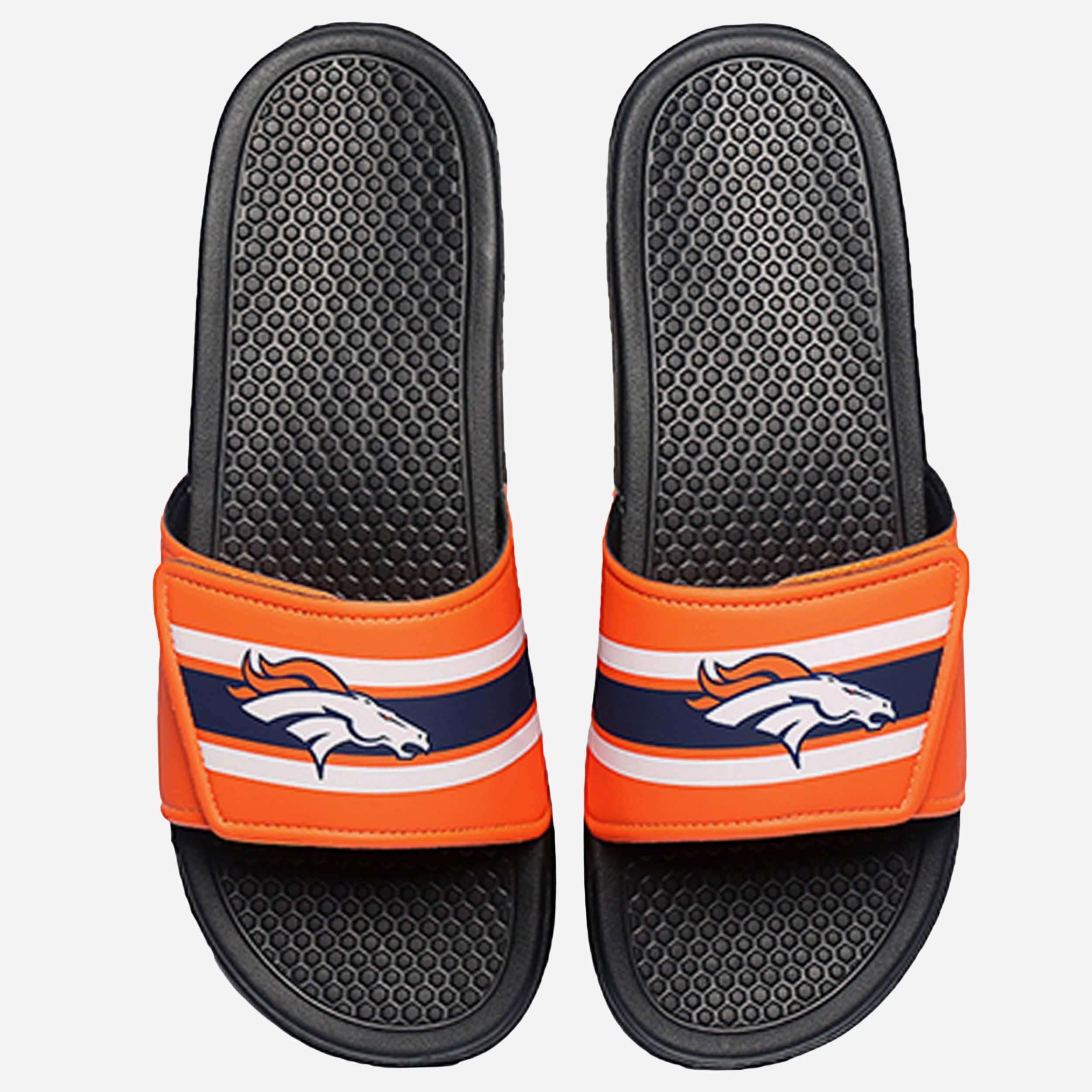 Denver Broncos Stylish Legacy Sport Slides - Must - Have for Fans