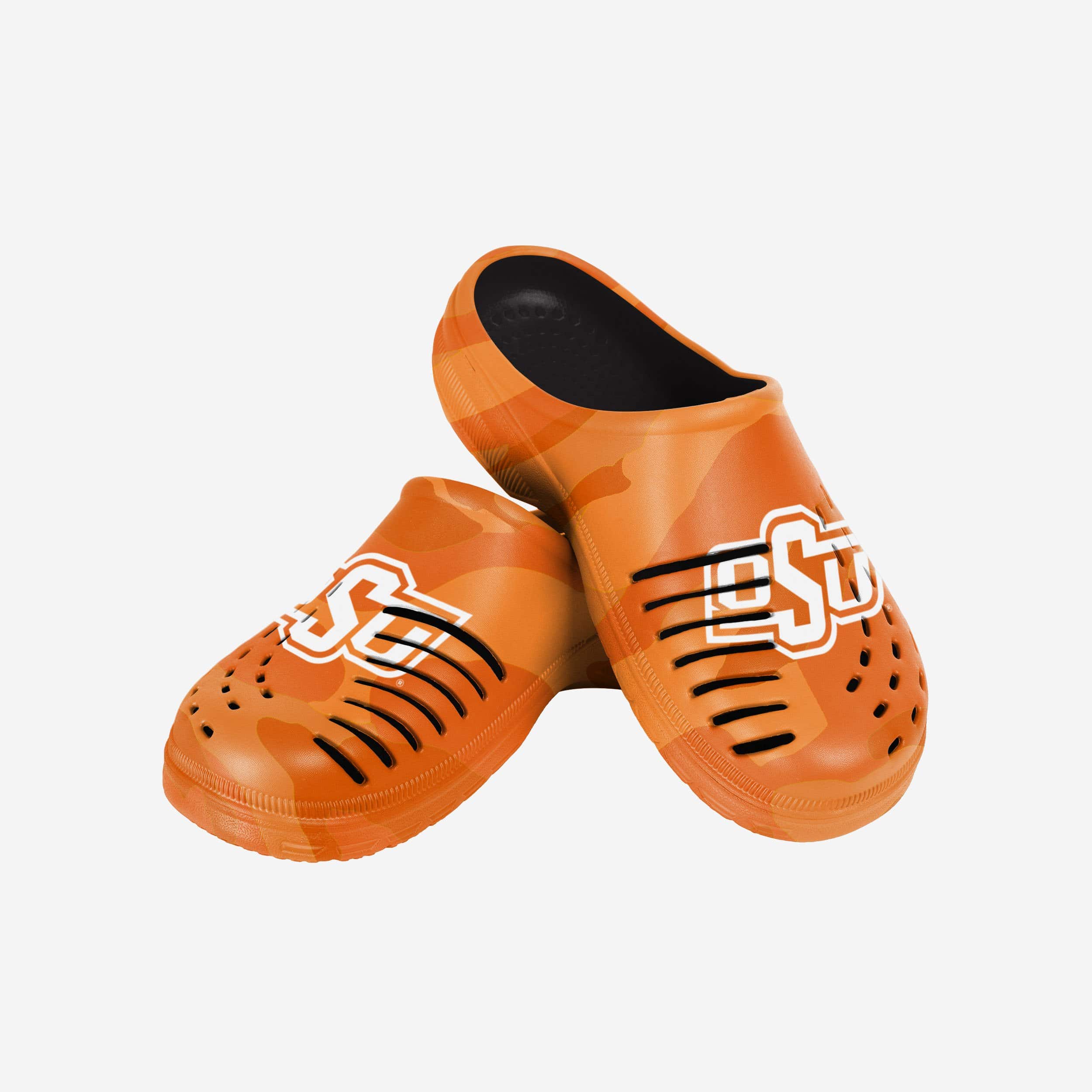 Oklahoma State Cowboys Tonal Camo Clogs - Show Your Fandom!