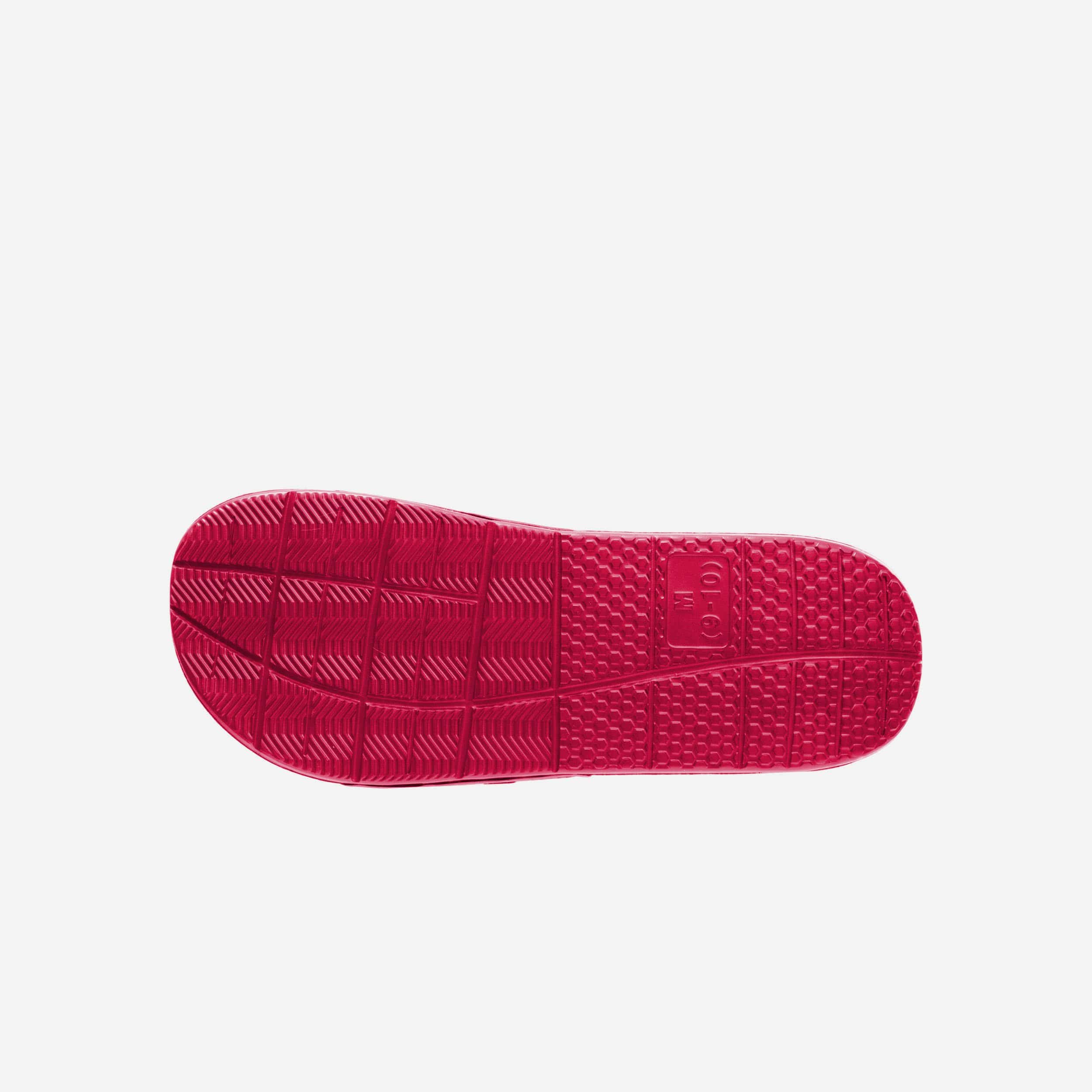 Georgia Bulldogs Bold Colorblock Gel Slides with Big Logo
