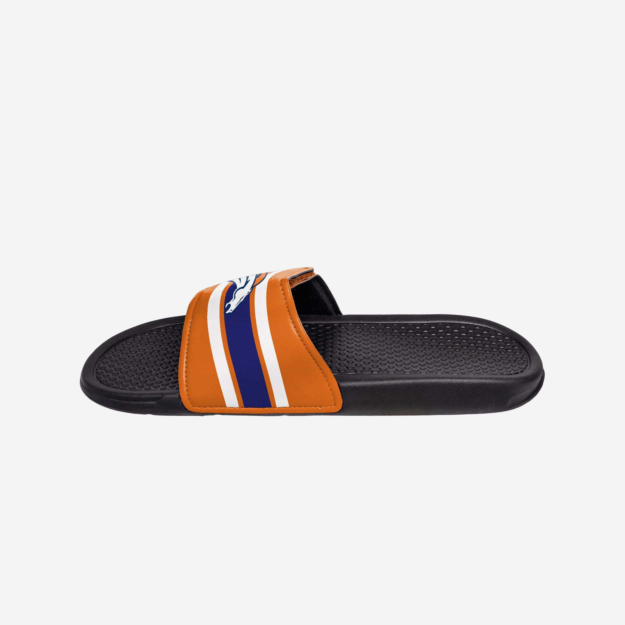 Denver Broncos Stylish Legacy Sport Slides - Must - Have for Fans