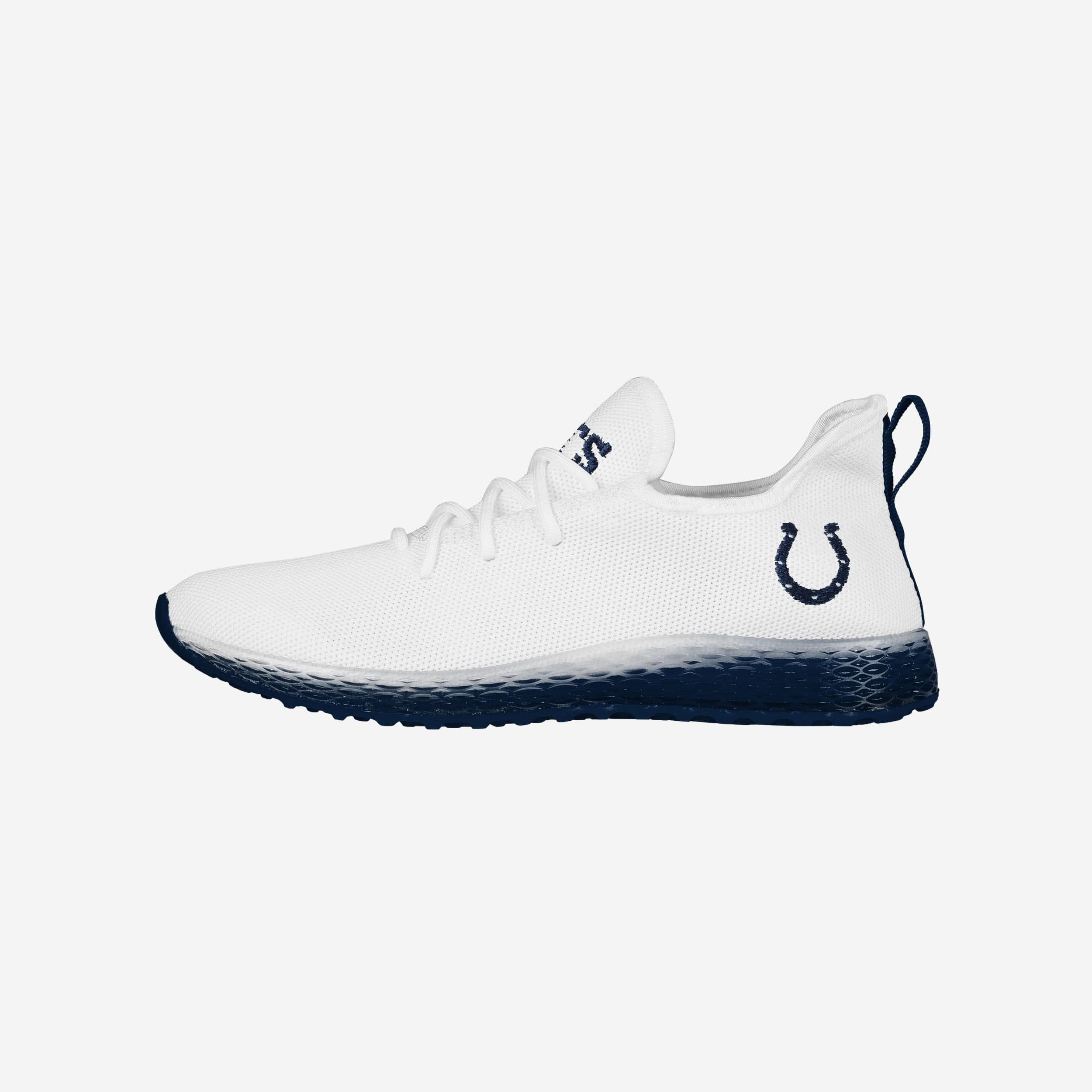 Indianapolis Colts Gradient Midsole White Sneakers - Game - Day Essential