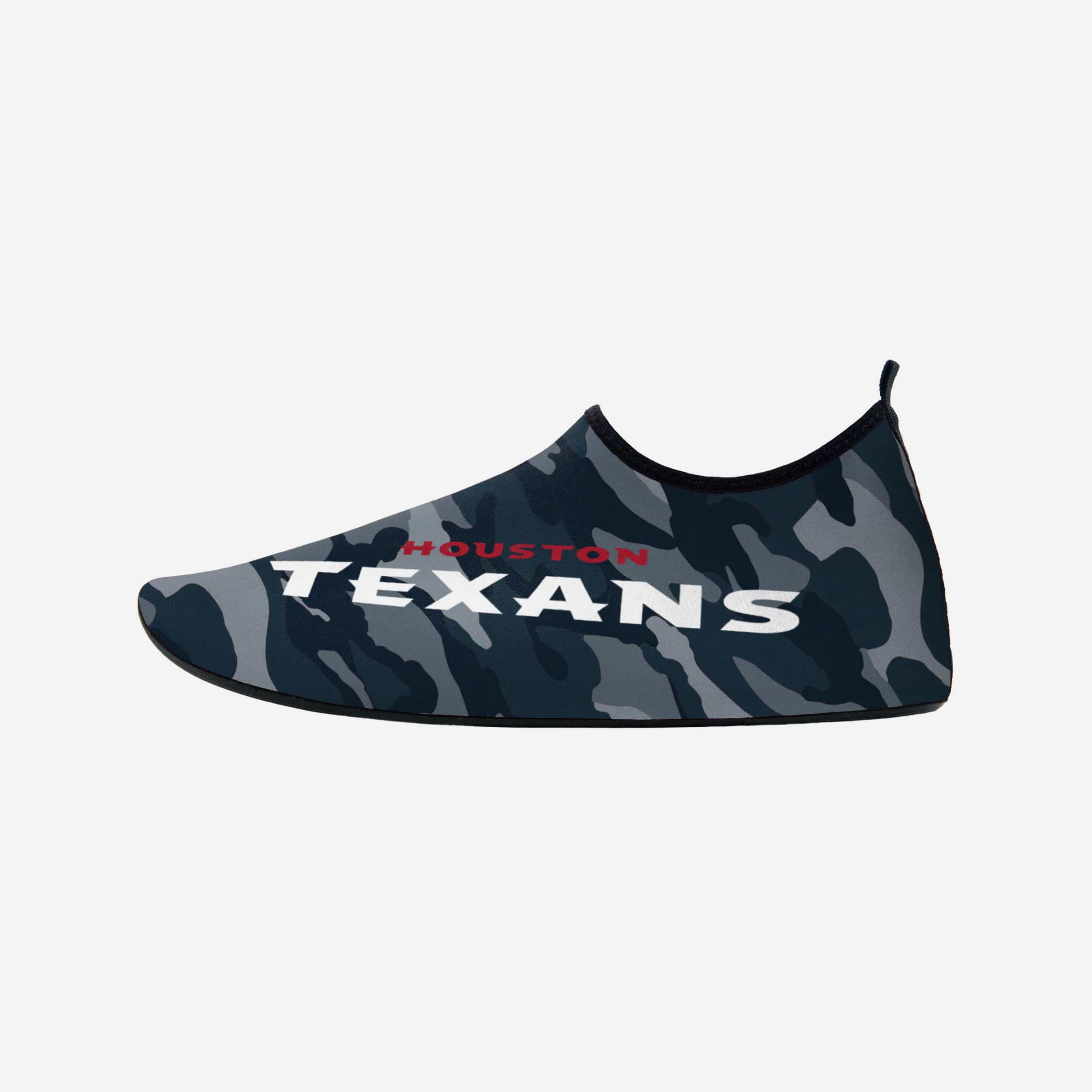Houston Texans Men's Stylish Camo Water Shoes