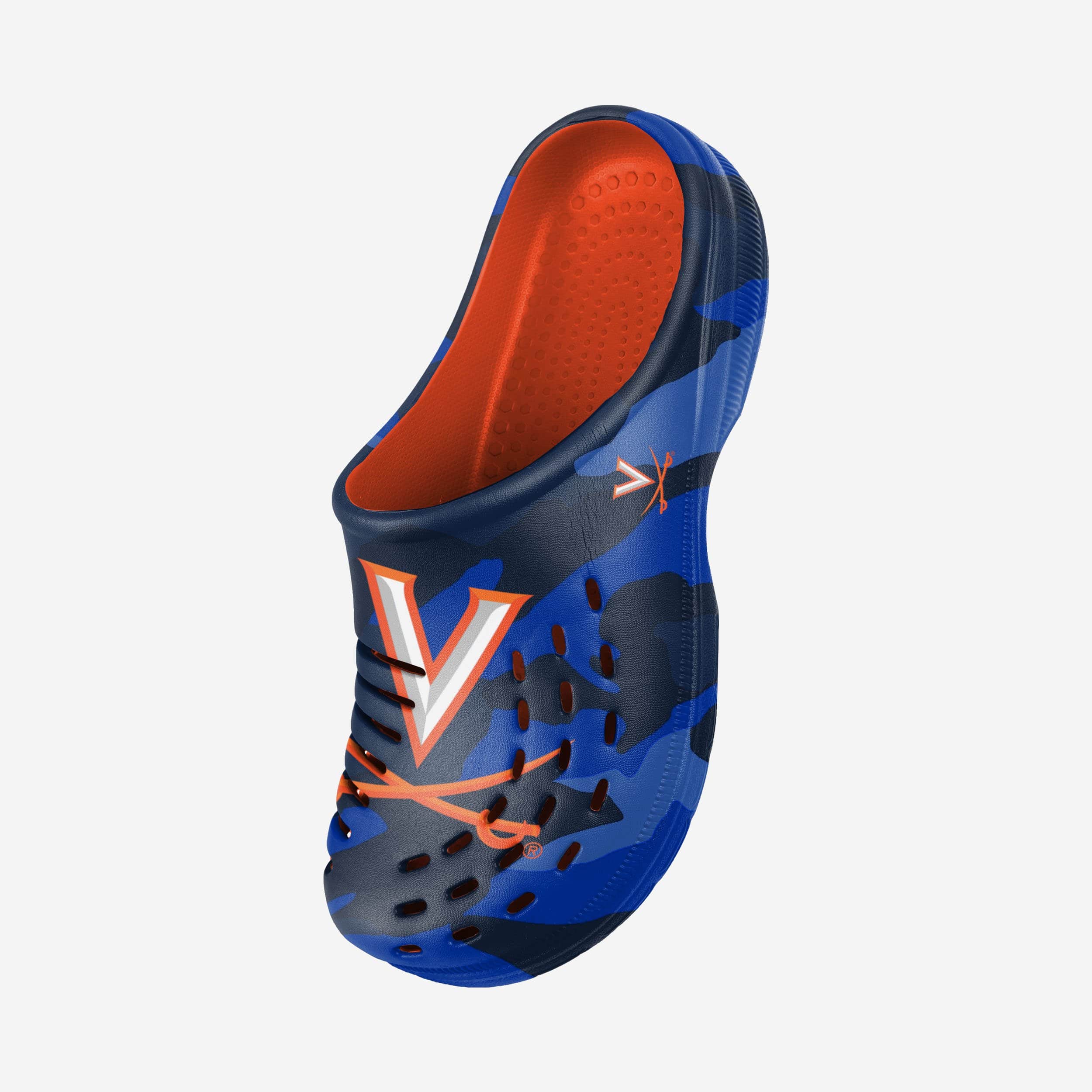 Virginia Cavaliers Tonal Camo Clogs - Show Your Fandom!