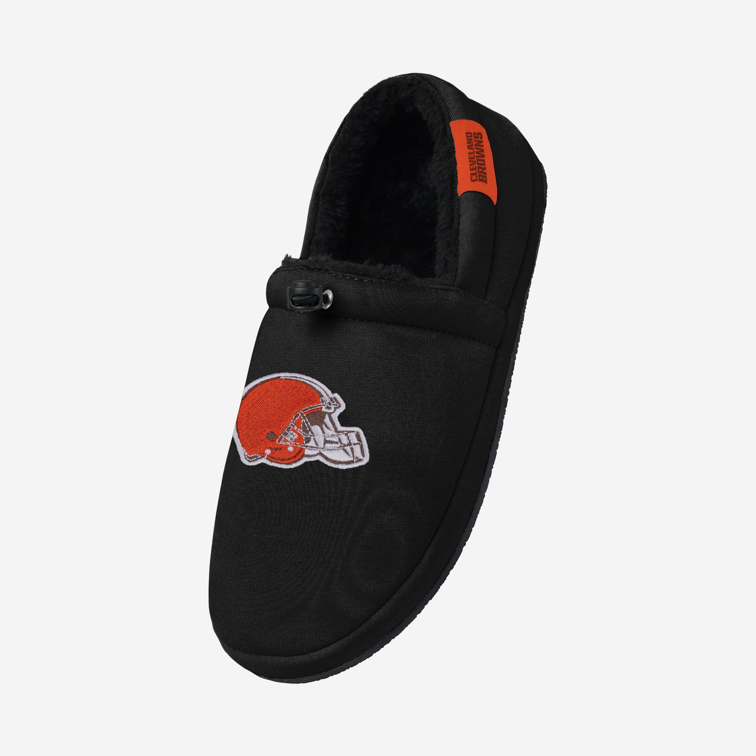 Cleveland Browns Bold Logo Athletic Moccasin Slippers - Show Your Team Pride!
