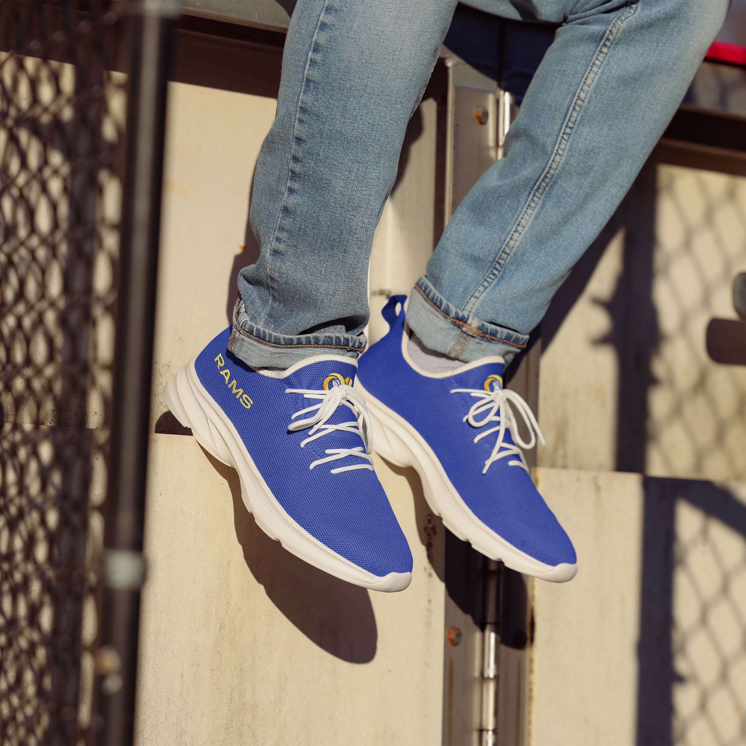 Los Angeles Rams Stylish Team Color Sneakers