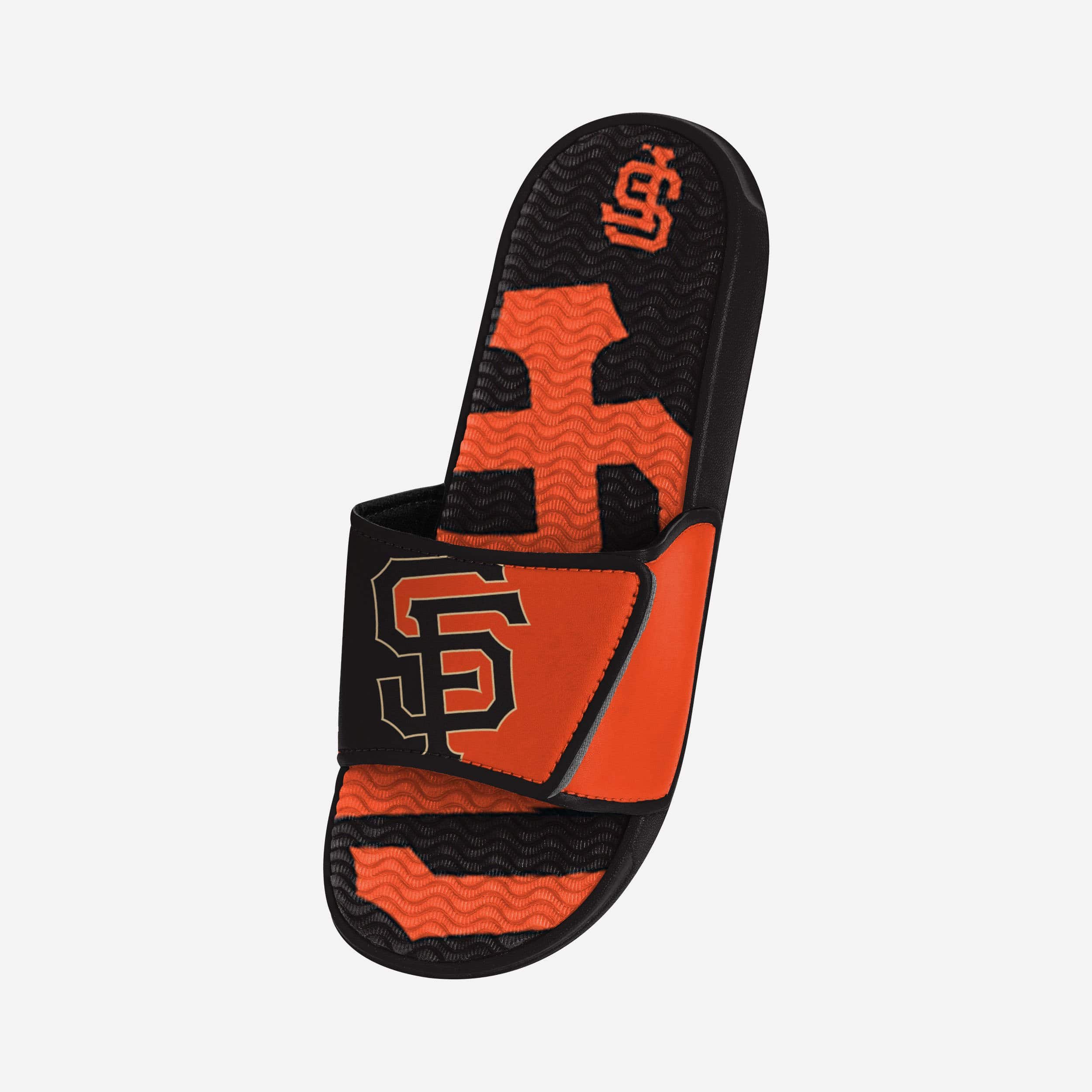 San Francisco Giants Colorblock Big Logo Gel Slides - Must - Have for Fans