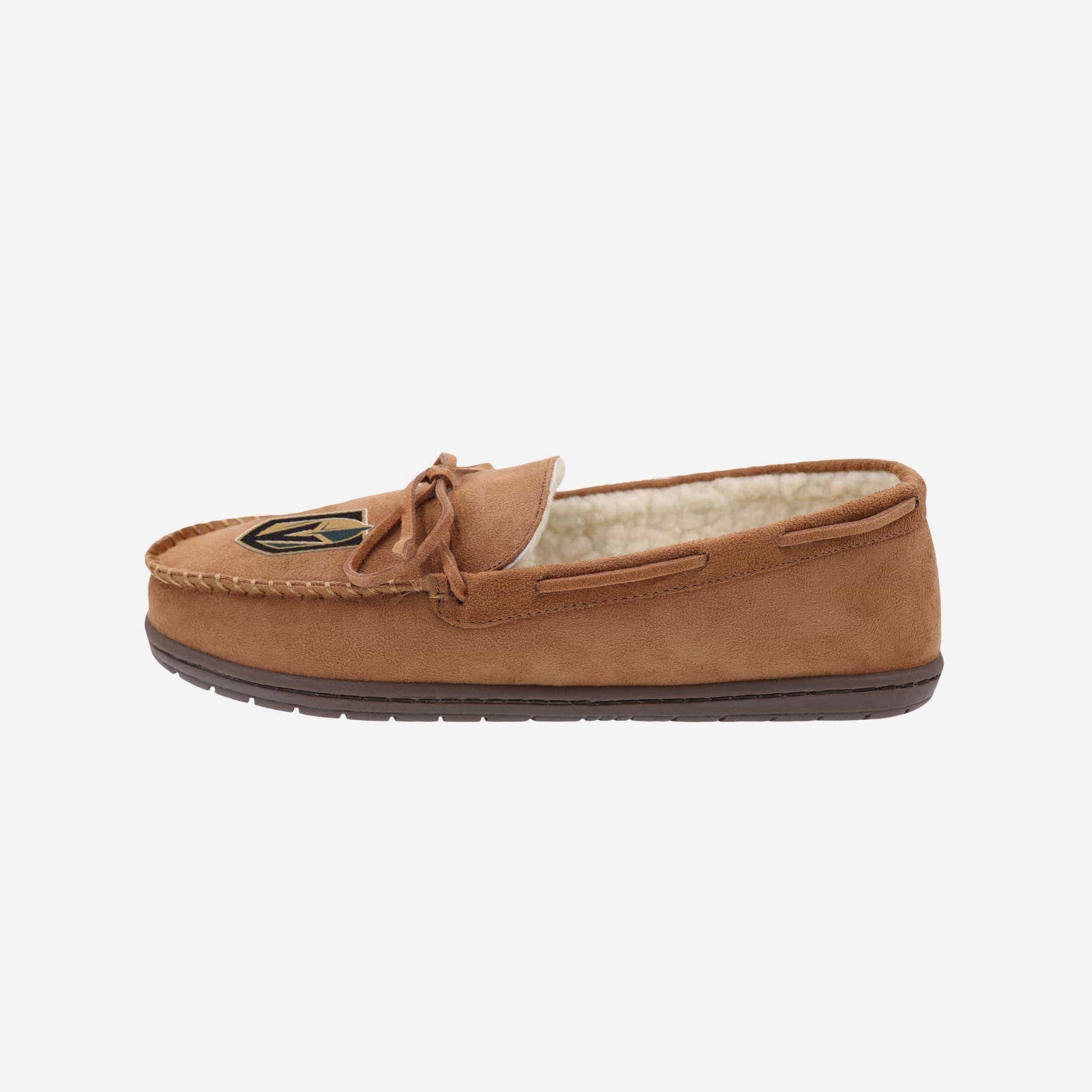 Vegas Golden Knights Super Cool Moccasin Slippers