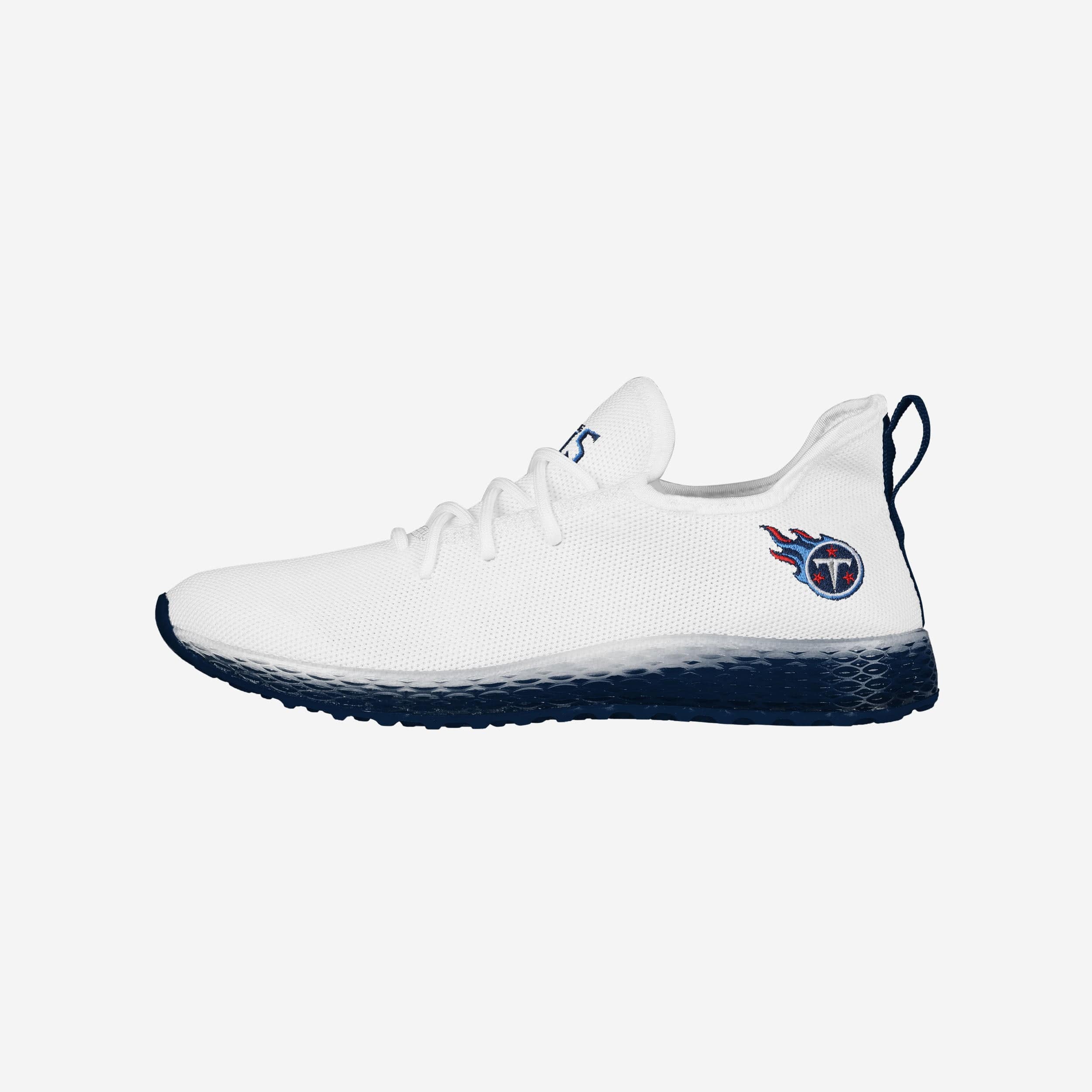 Tennessee Titans Gradient Midsole White Game - Day Sneakers
