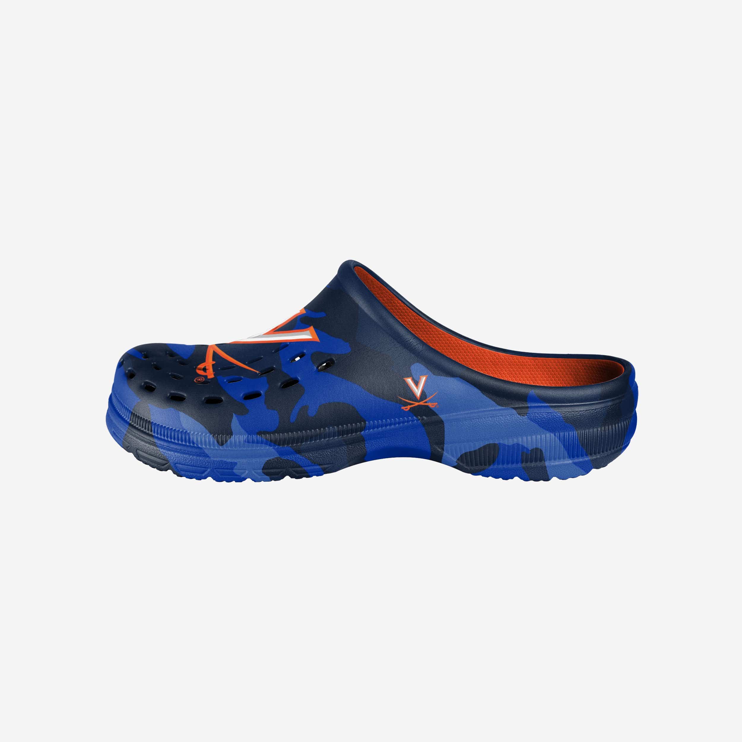 Virginia Cavaliers Tonal Camo Clogs - Show Your Fandom!