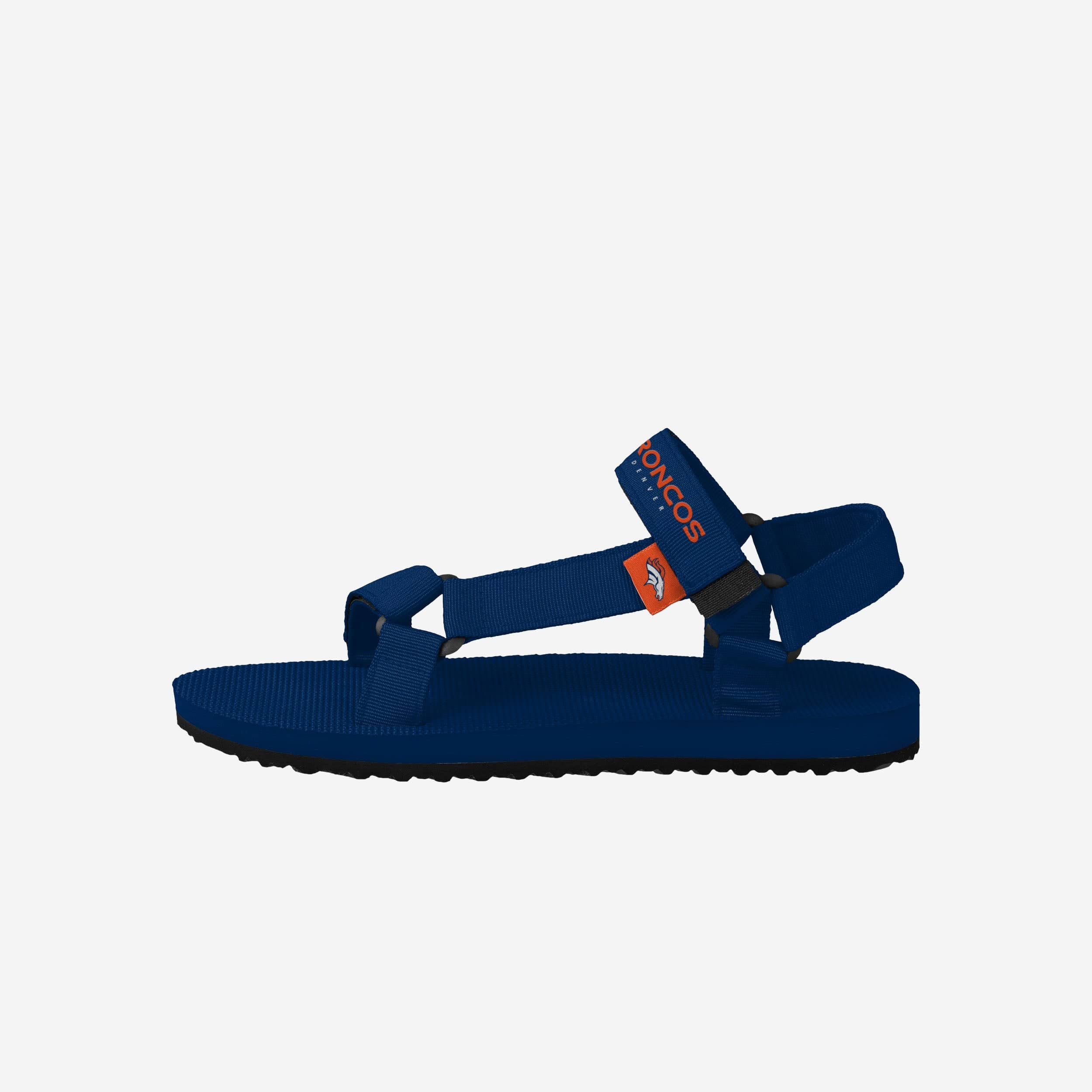 Denver Broncos Men's Stylish Solid Strap Sandals