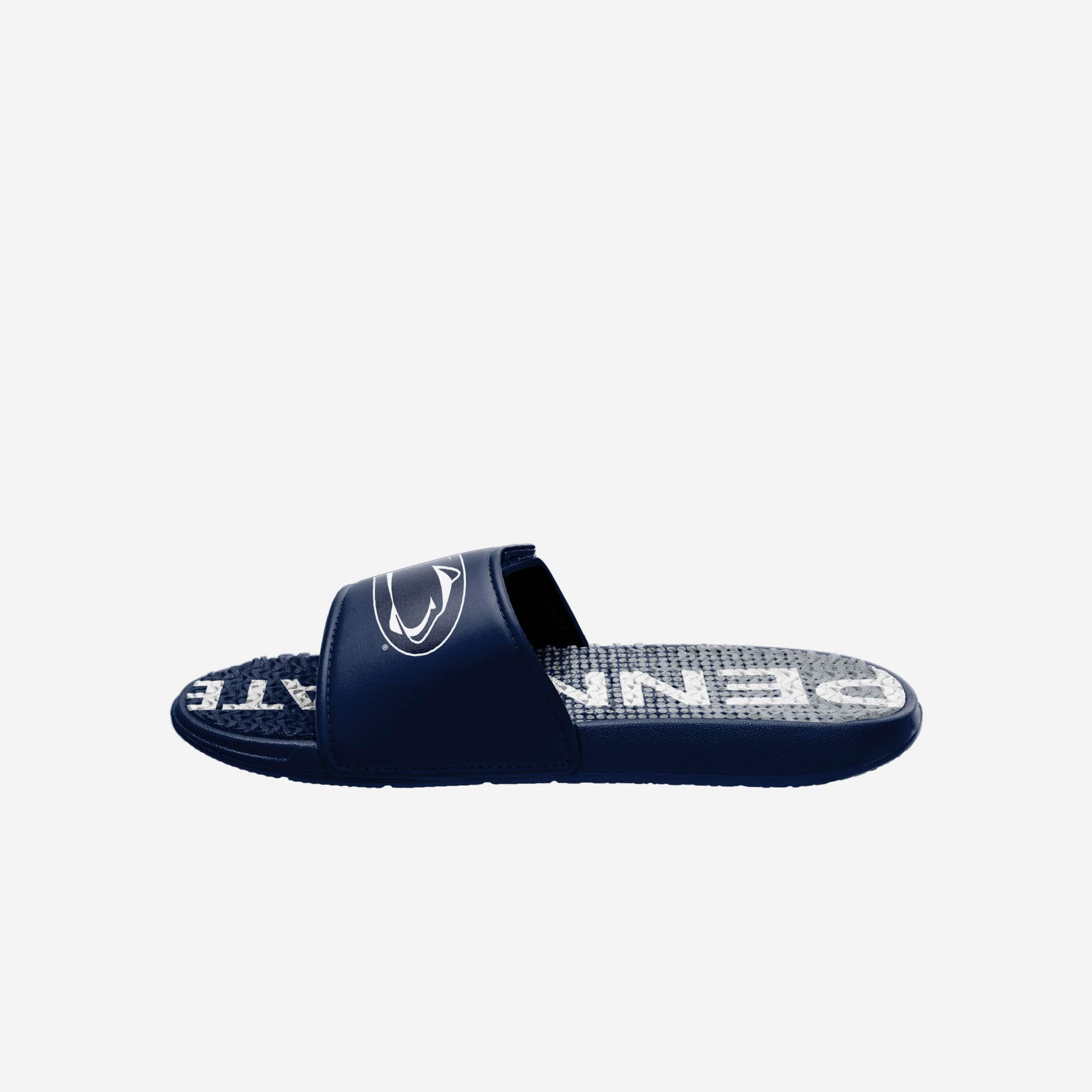 Penn State Nittany Lions Gradient Wordmark Gel Slides - Comfort and Team Spirit!