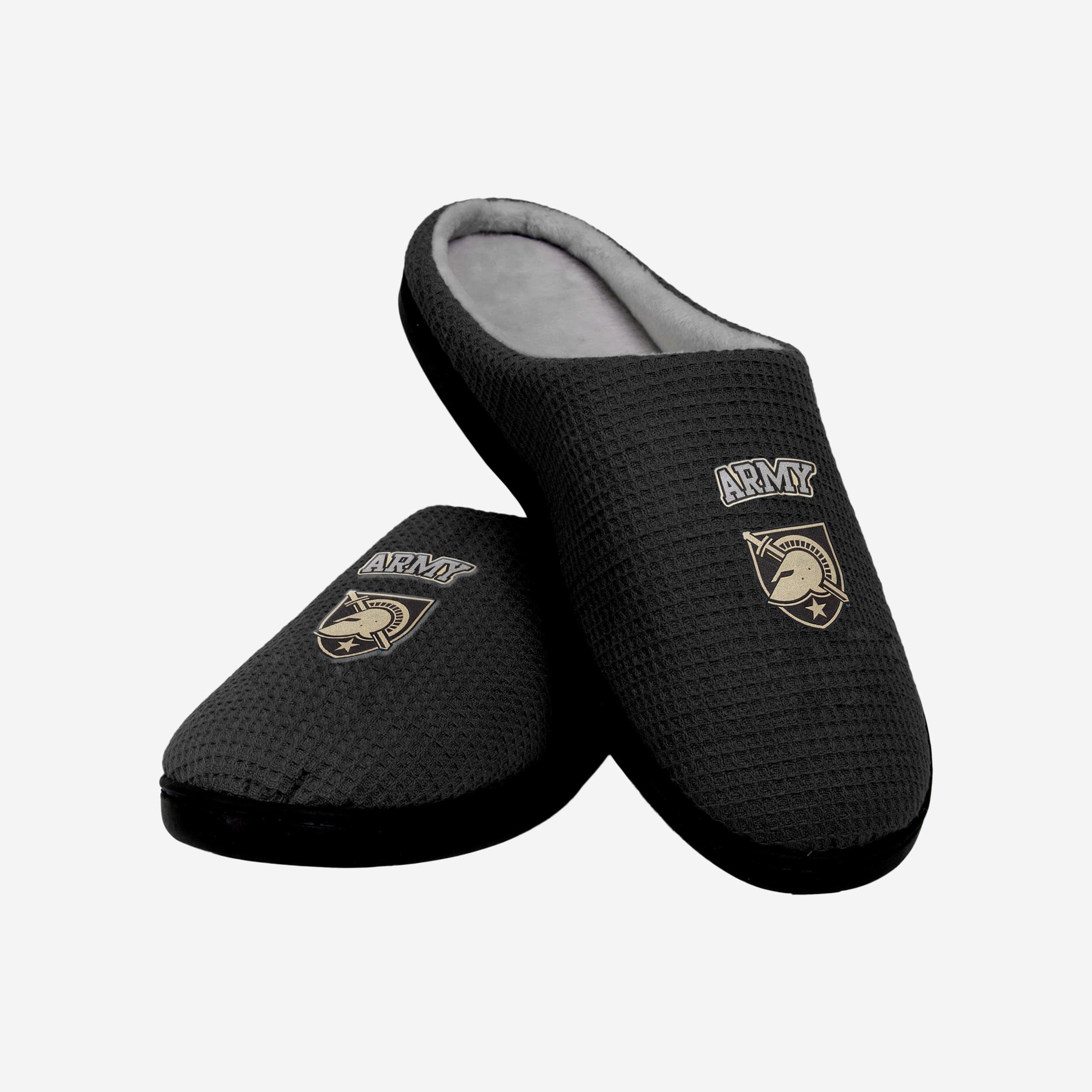 Army Black Knights Luxury Memory Foam Slide Slippers