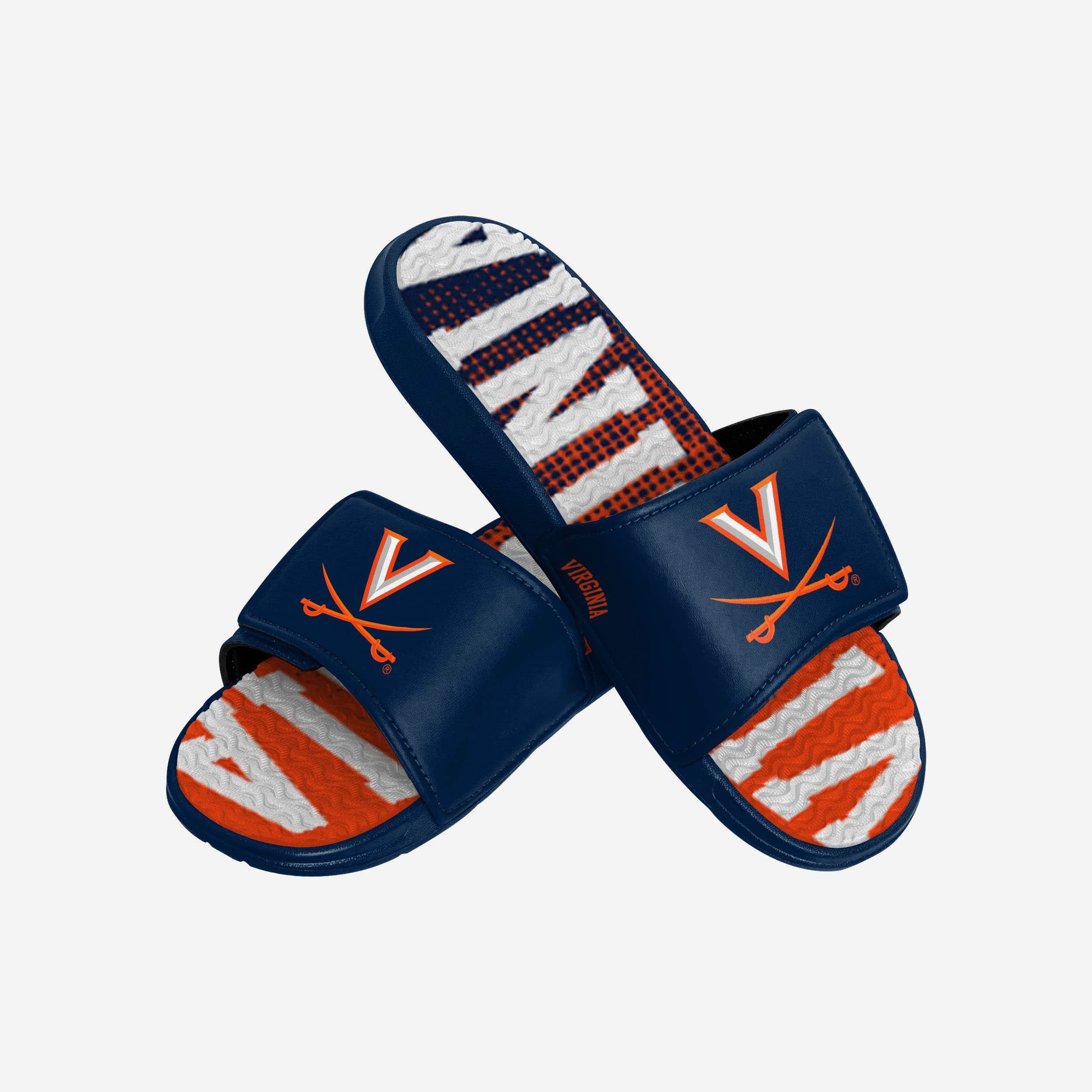 Virginia Cavaliers Gradient Wordmark Gel Slides - Comfort and Team Spirit Combined!