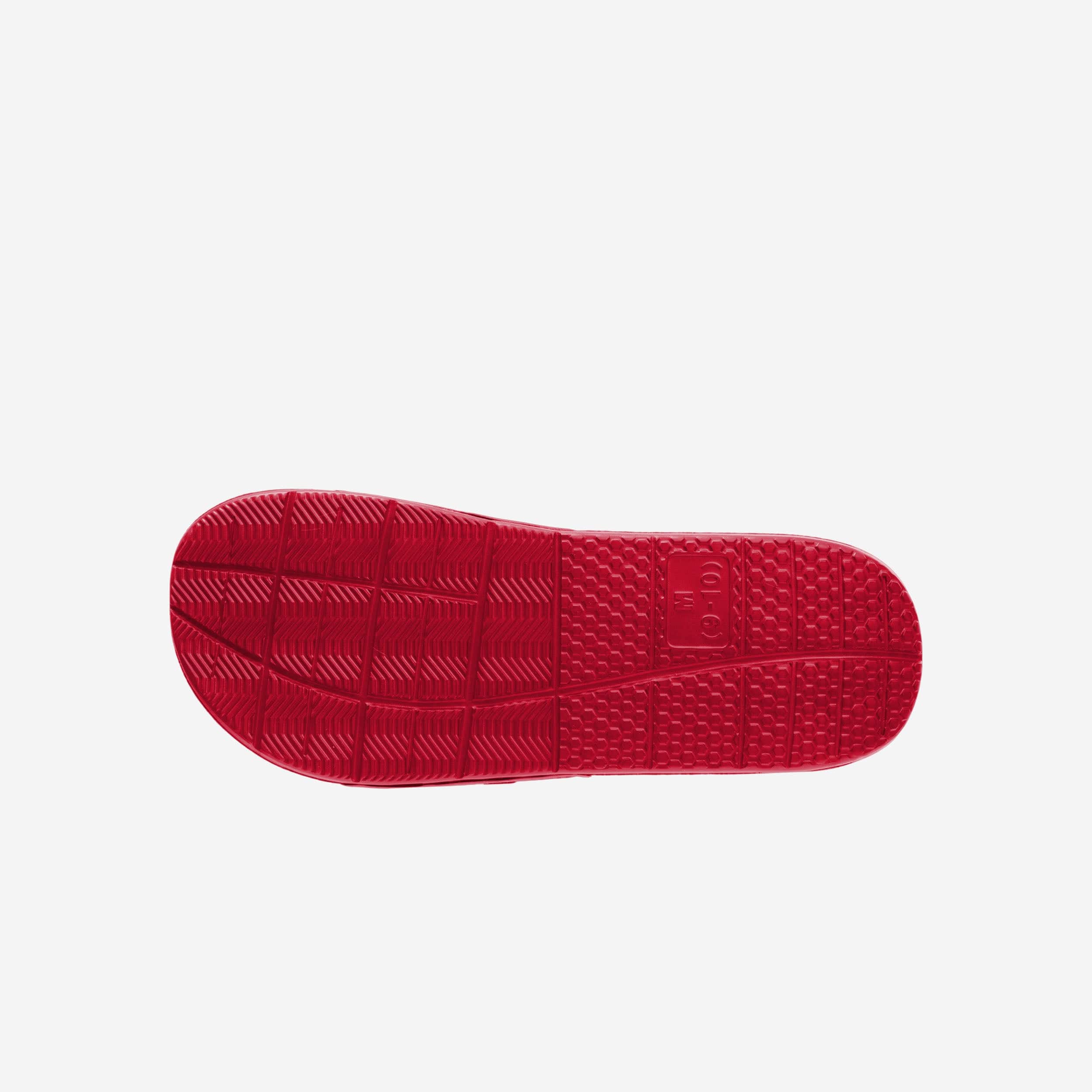 Nebraska Cornhuskers Super Cool Colorblock Big Logo Gel Slides