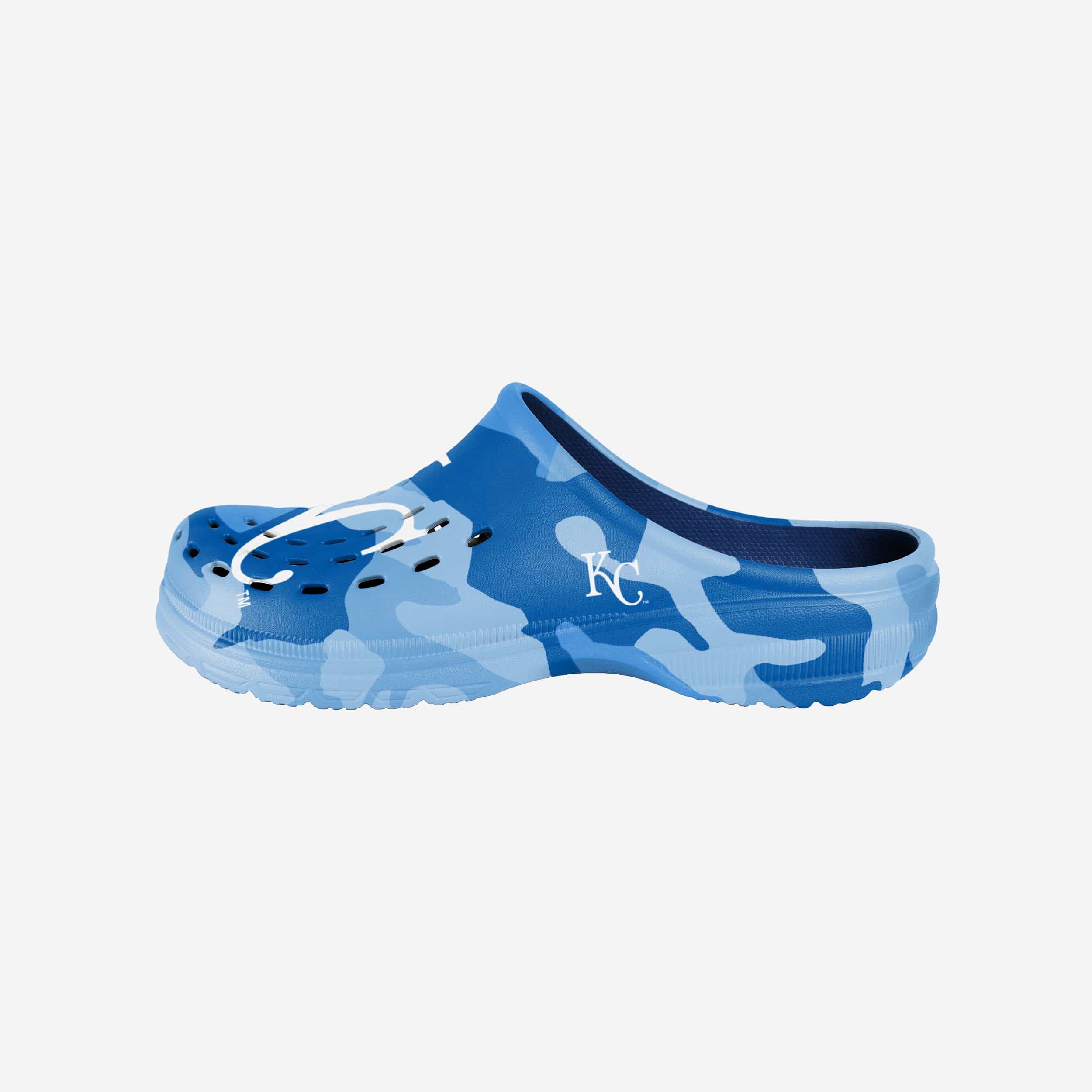 Kansas City Royals Tonal Camo Clogs - Show Your Fandom!