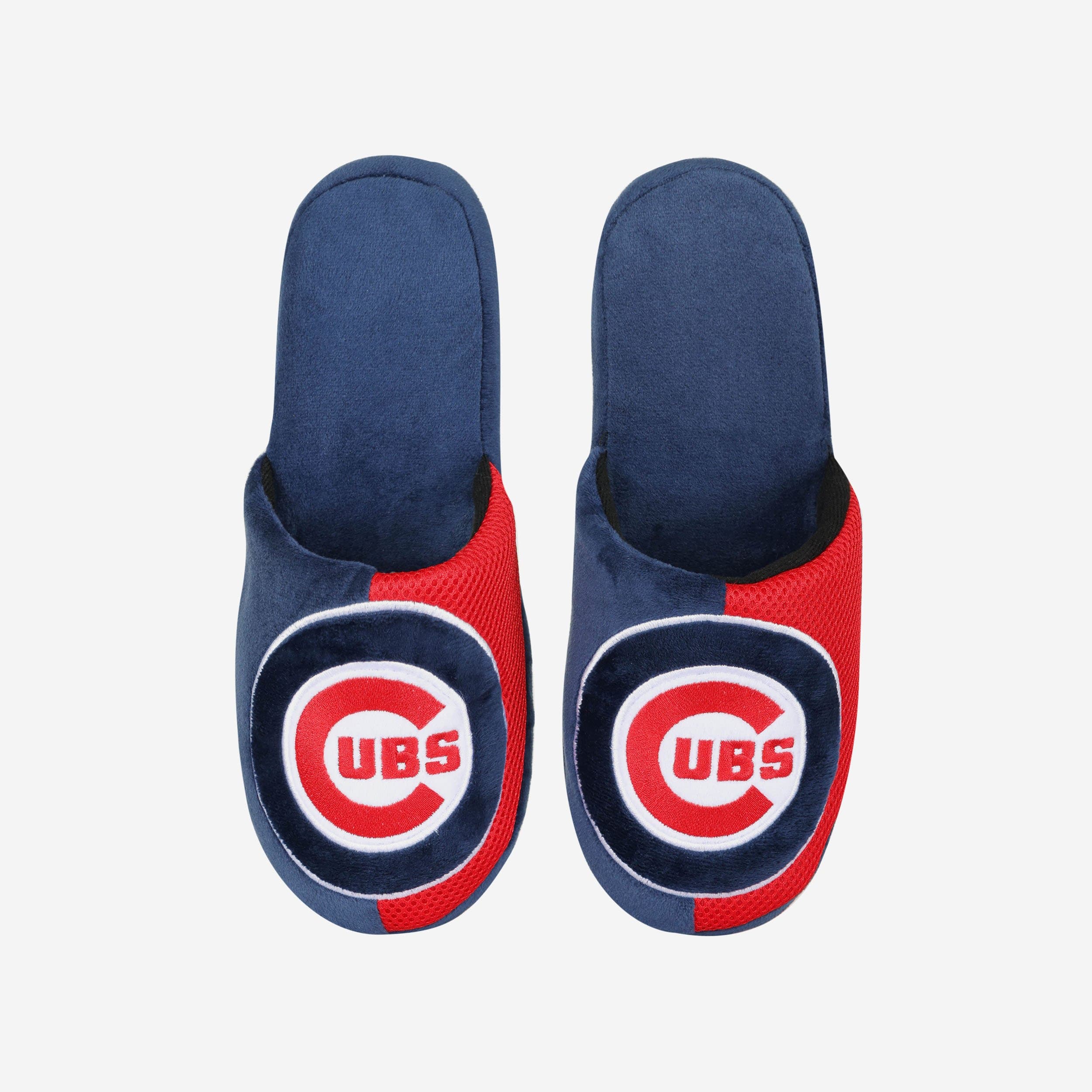 Chicago Cubs Team Logo Paradise Staycation Slippers