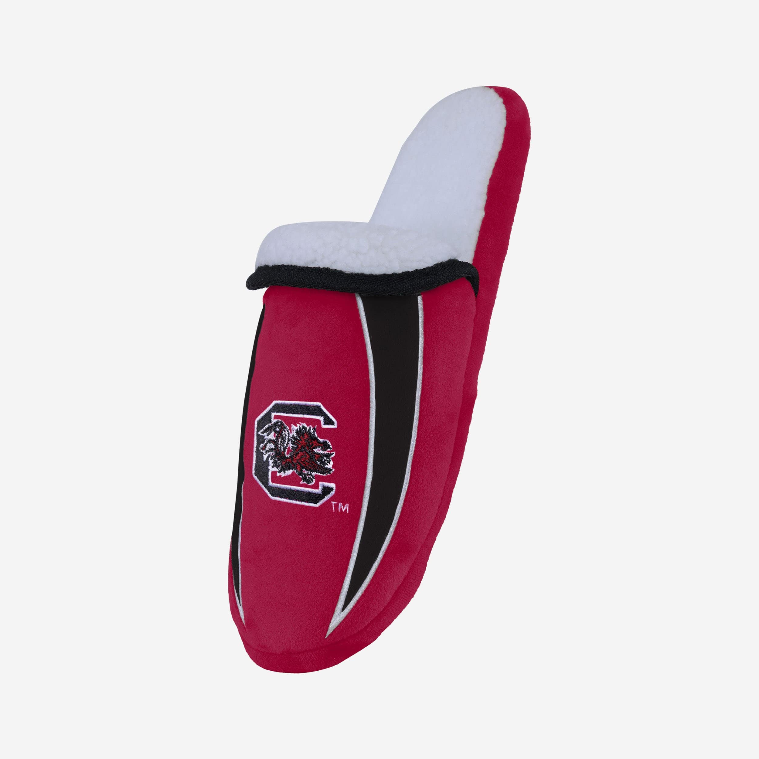 South Carolina Gamecocks Luxury Sherpa Slide Slippers - For Die - Hard Fans